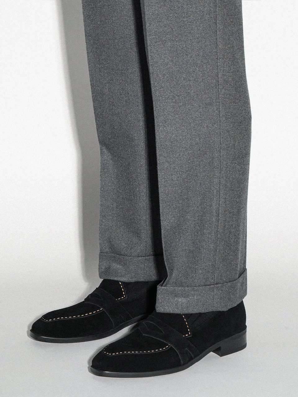 Ardor Loafers #1010 [Black suede]
