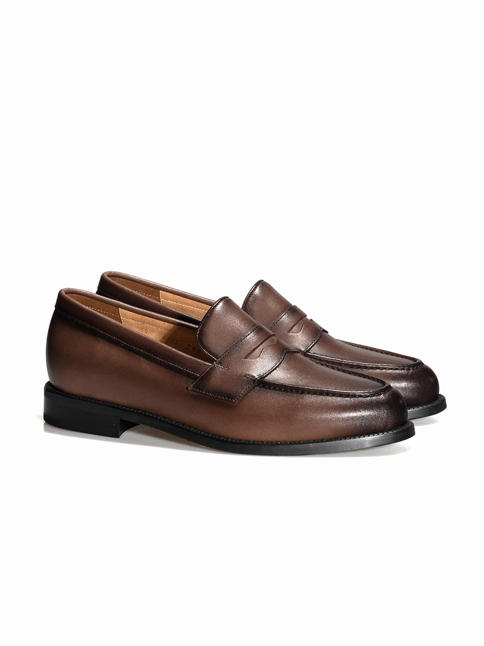 Cimer Penny Loafers #4405 [Dark brown]