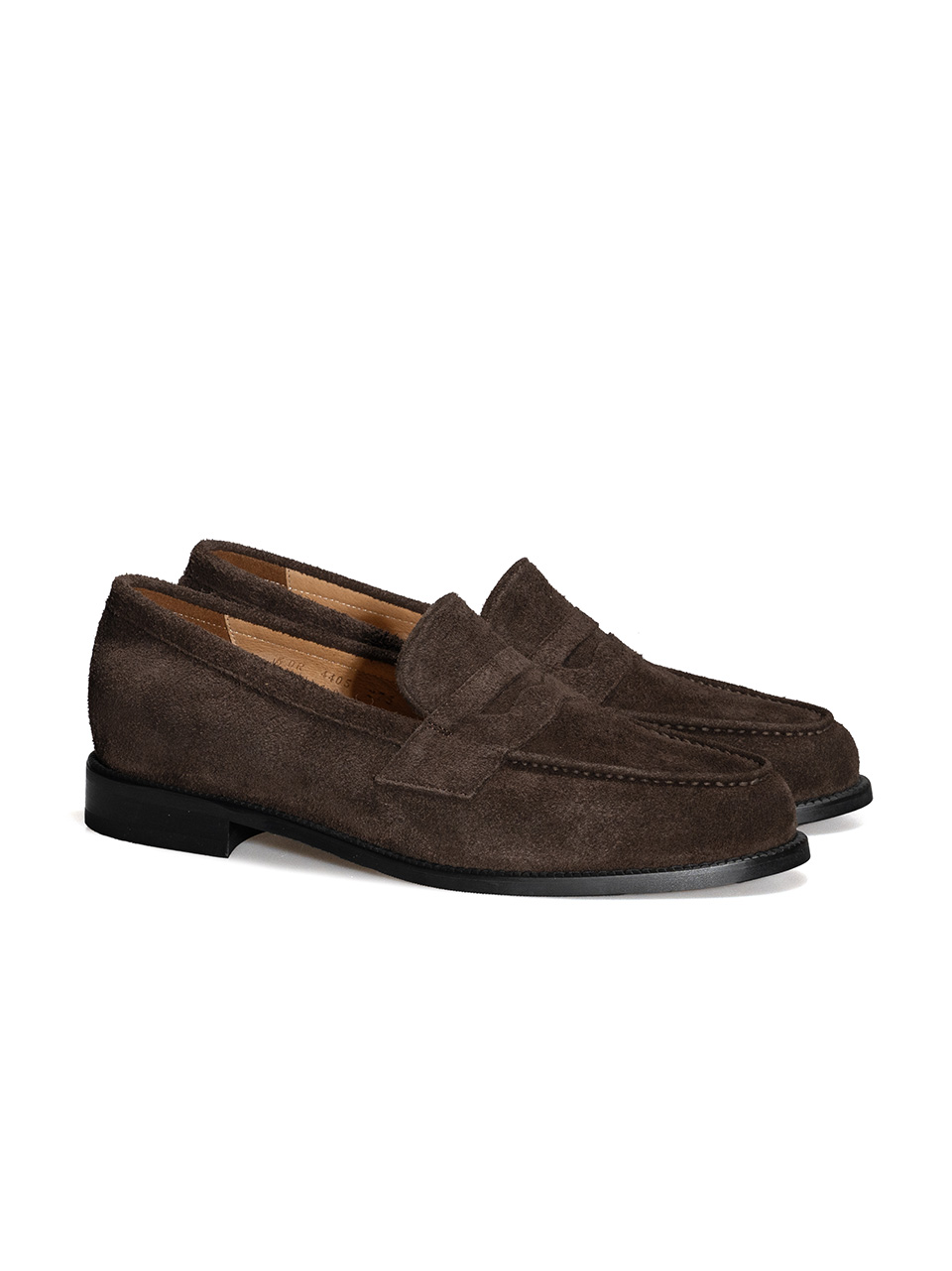 Cimer Penny Loafers #4405 [Dark brown suede]