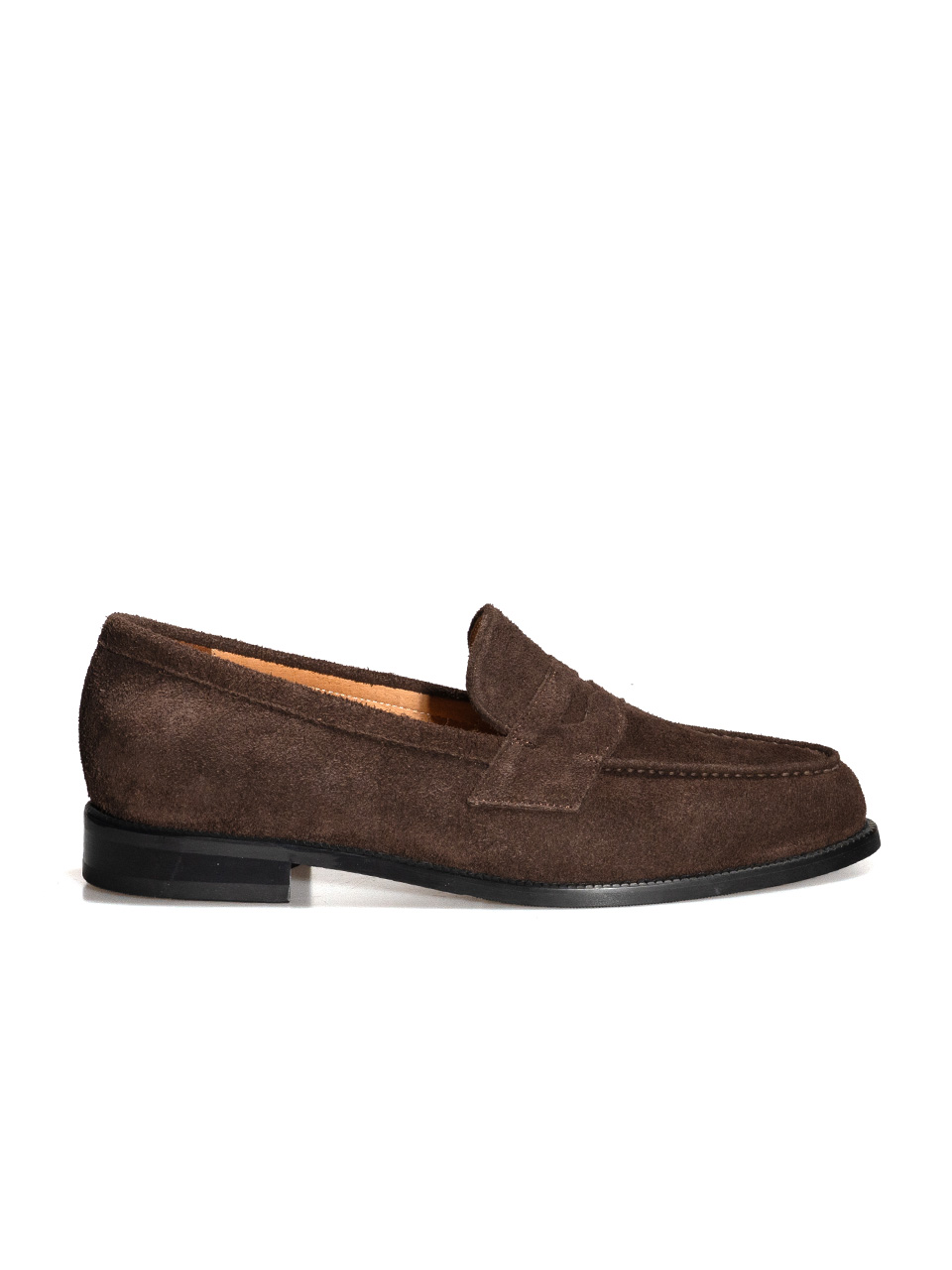 Cimer Penny Loafers #4405 [Dark brown suede]