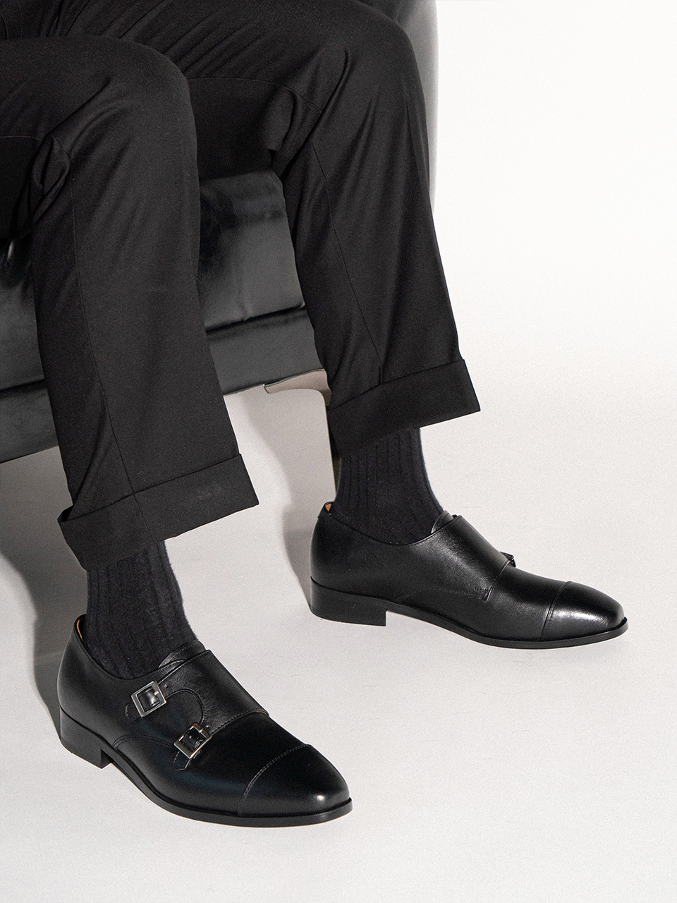 Ardor Monk-strap #1003 [Black]