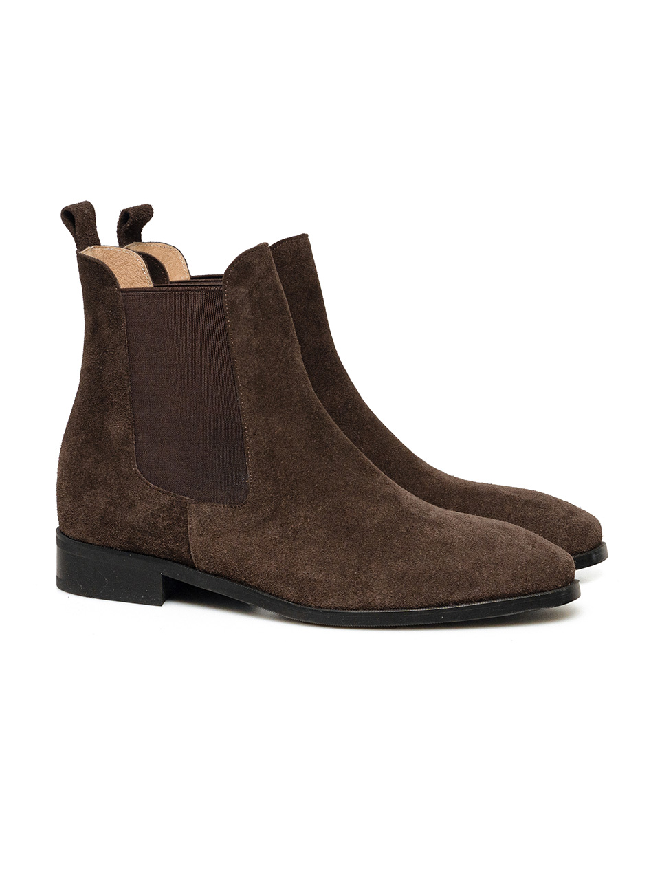 Ardor Chelsea boots #126 [Dark brown suede]