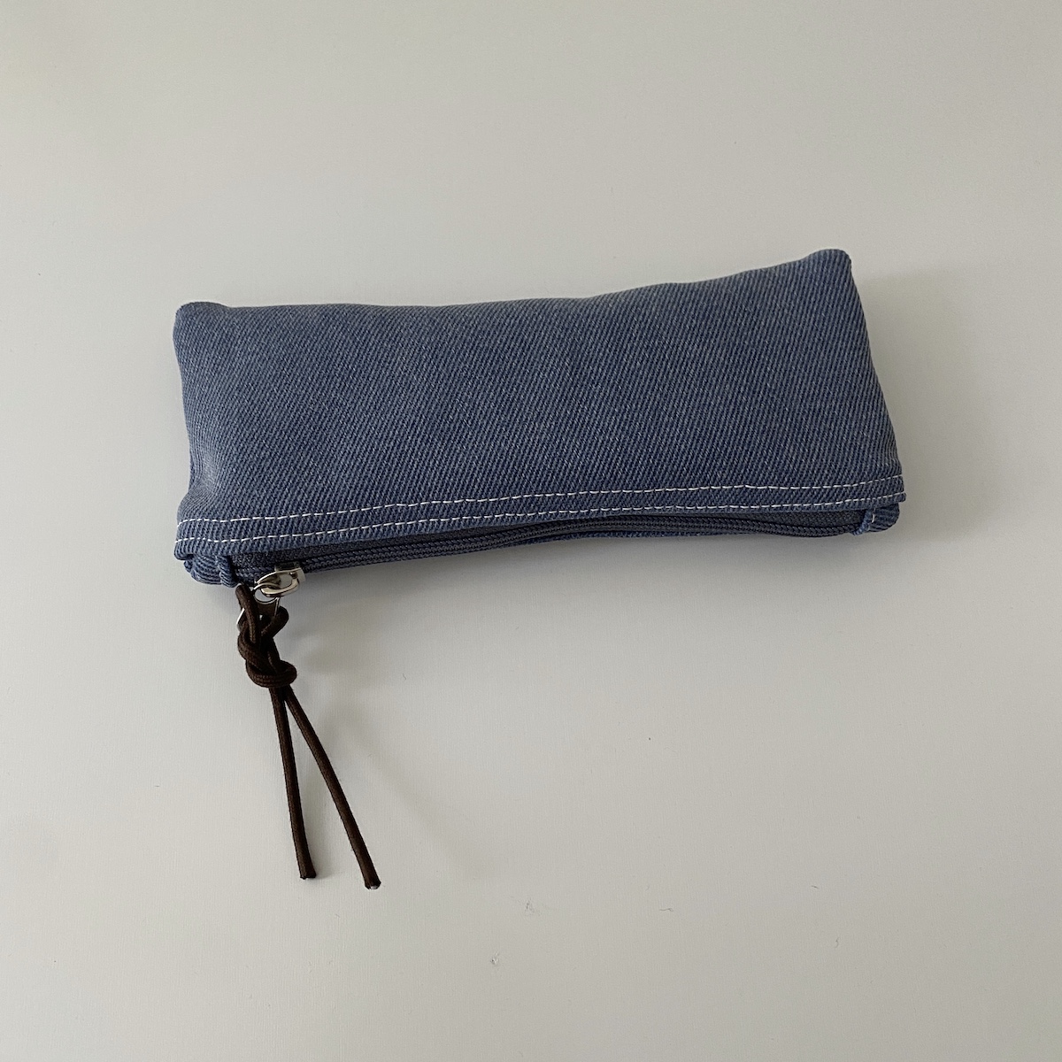 빈티지 데님 필통(Vintage denim pencil case)