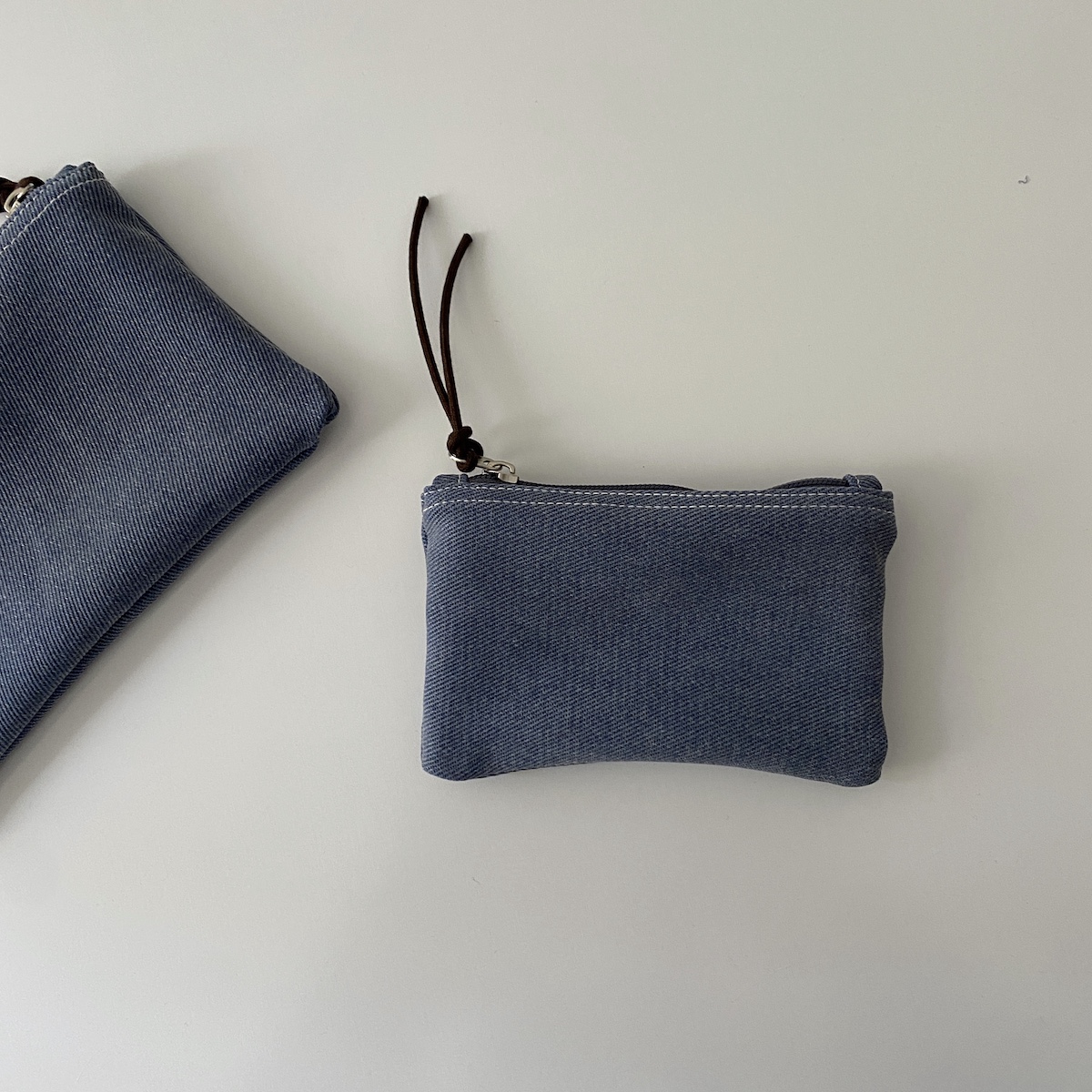 빈티지 데님 파우치 (Vintage denim pouch)