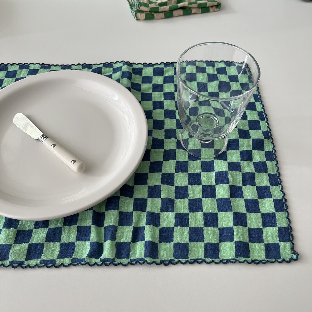 체커보드 키친 크로스