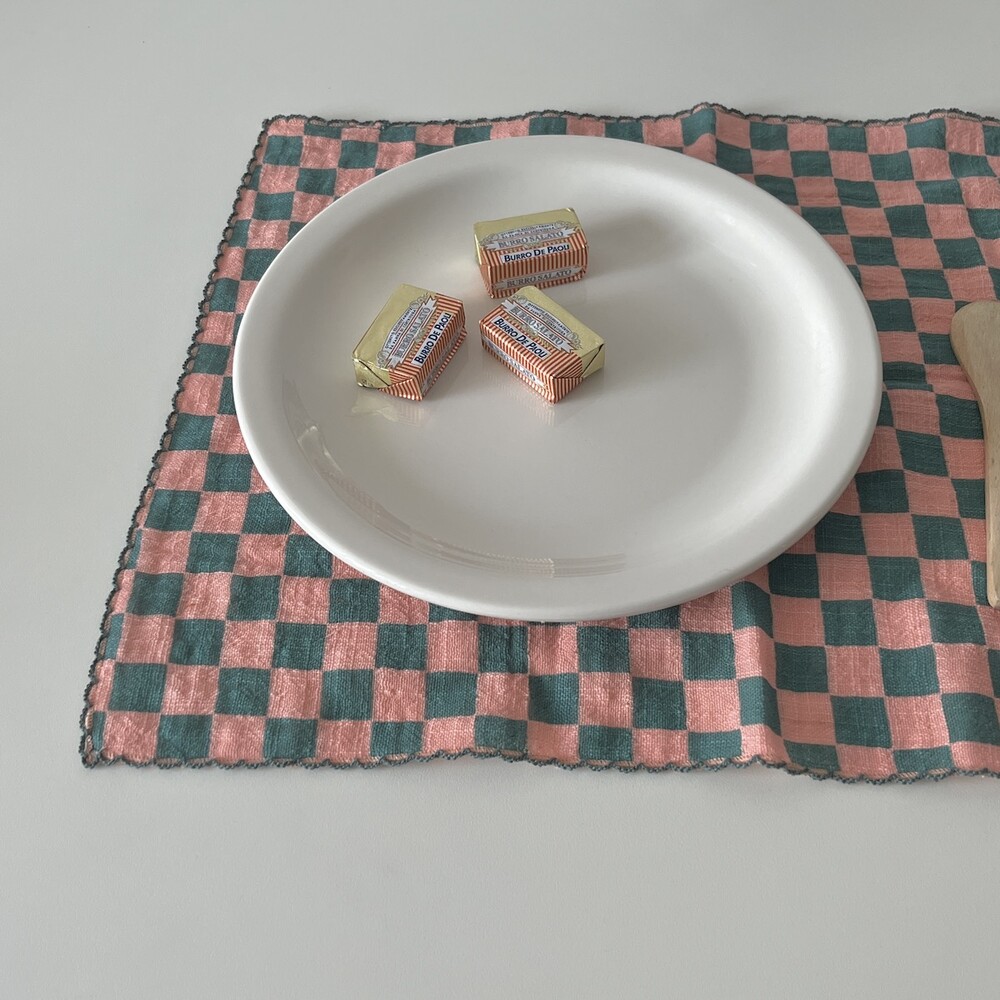 체커보드 키친 크로스