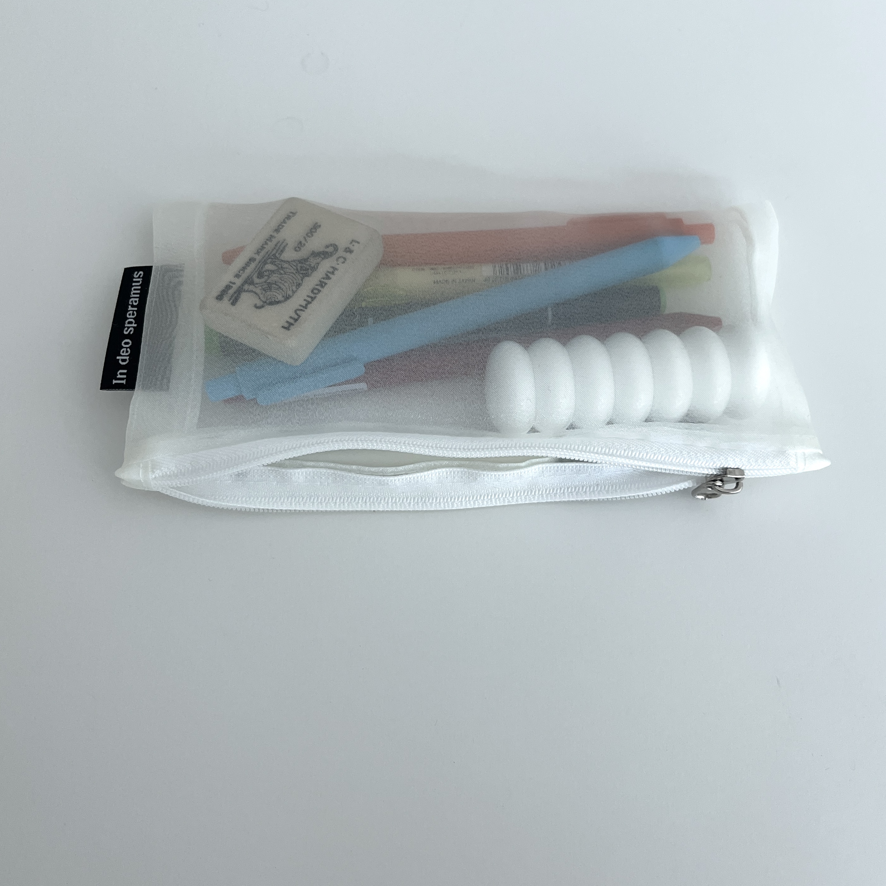트윙클 화이트 필통