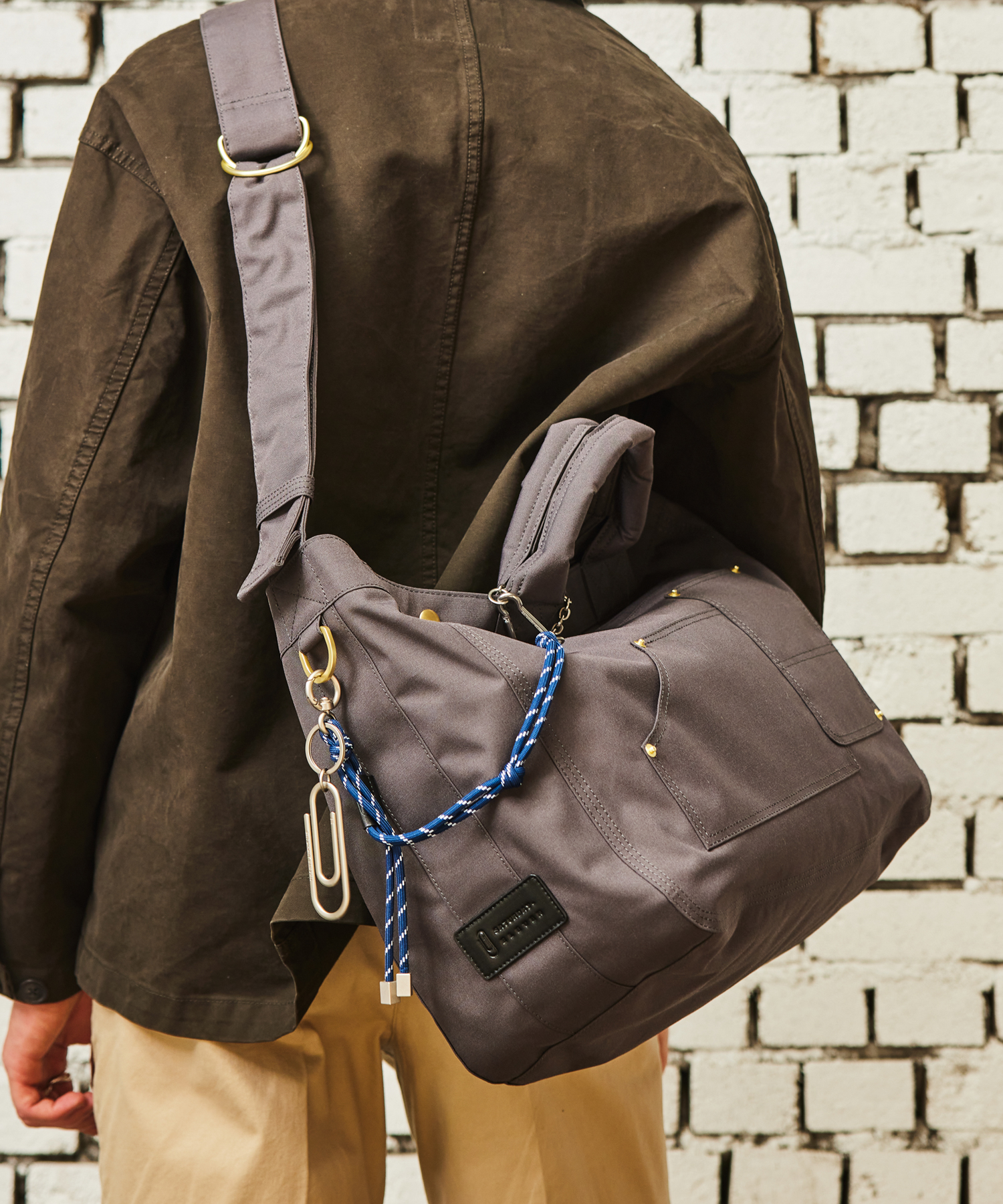 NO.8 WORK BAG _ GRAY