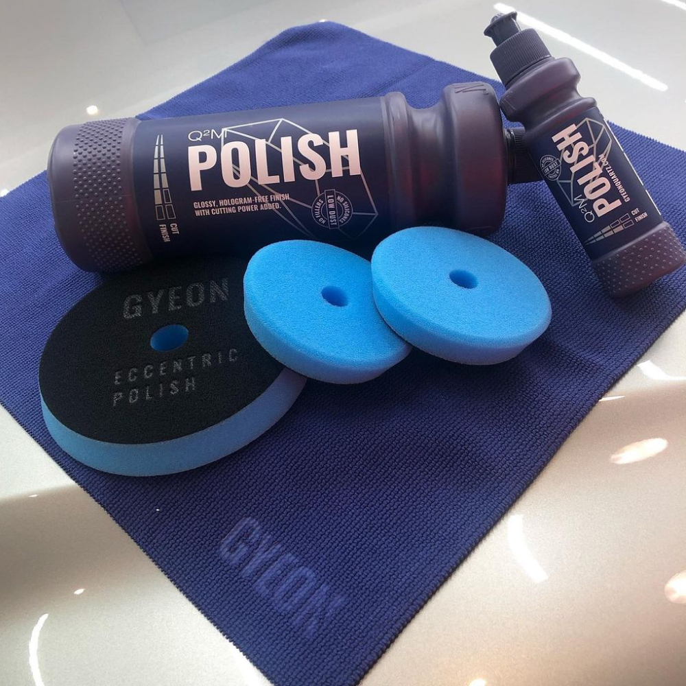 Q2M 듀얼 폴리시 폼패드 80mm