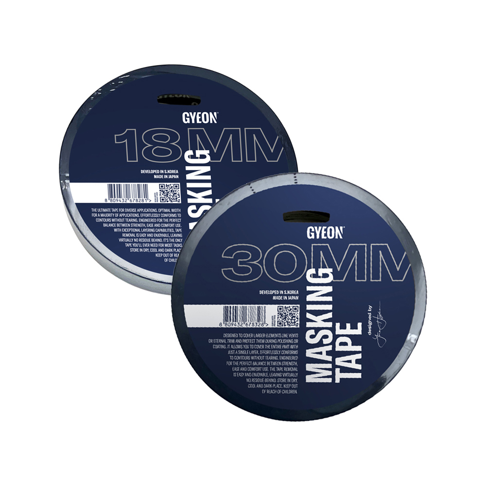 Q2M 마스킹 테이프 18mm X 50m / 30mm X 50m
