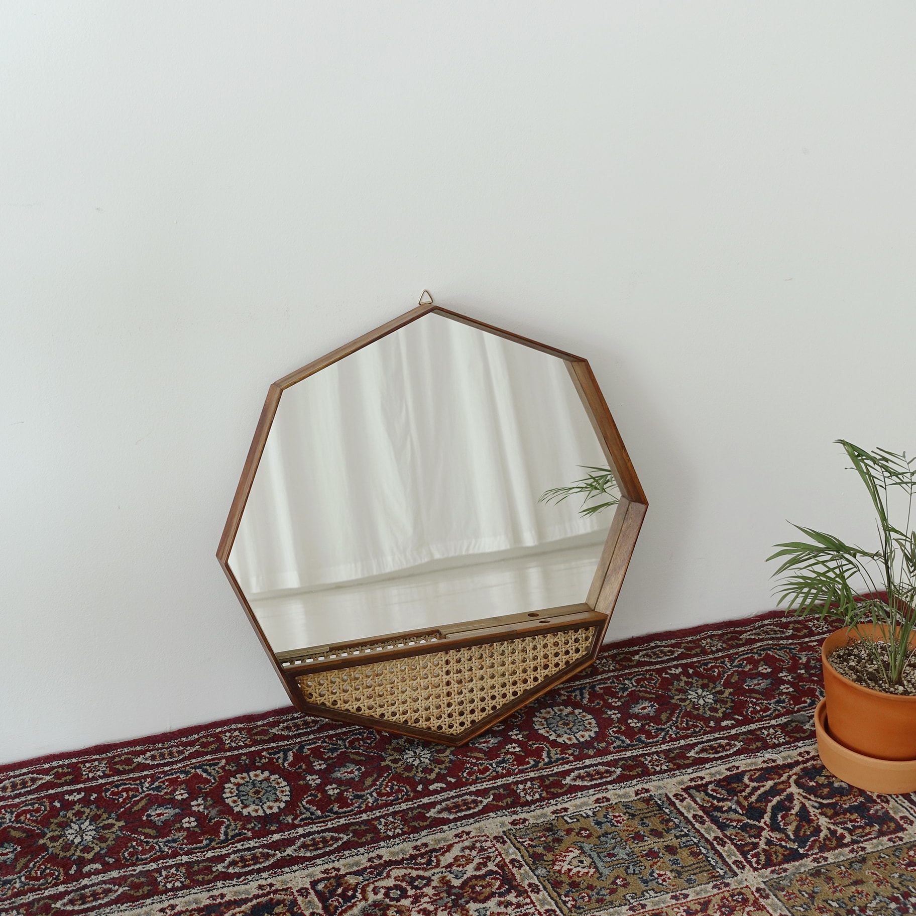 vamir octagon cane mirror