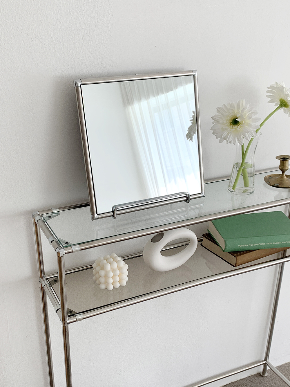 (리퍼) Stainless module mirror -square (정사각)