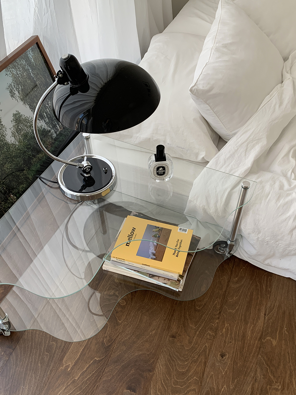 Wave trolley side table (웨이브 트롤리 사이드 테이블)