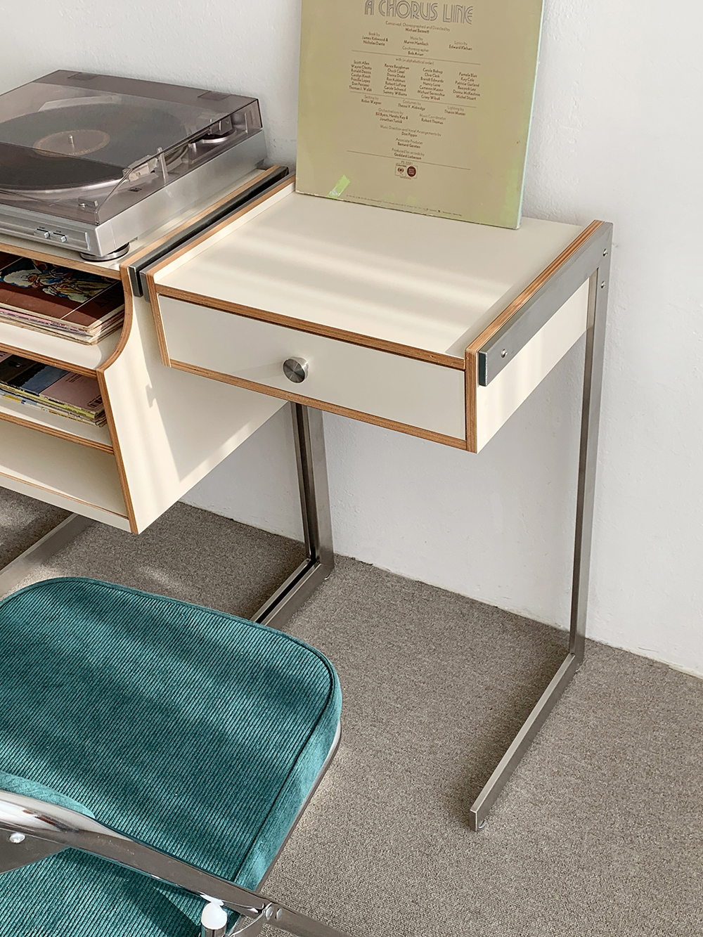 Morena LP side table _drawer (모레나 LP사이드 테이블_서랍)