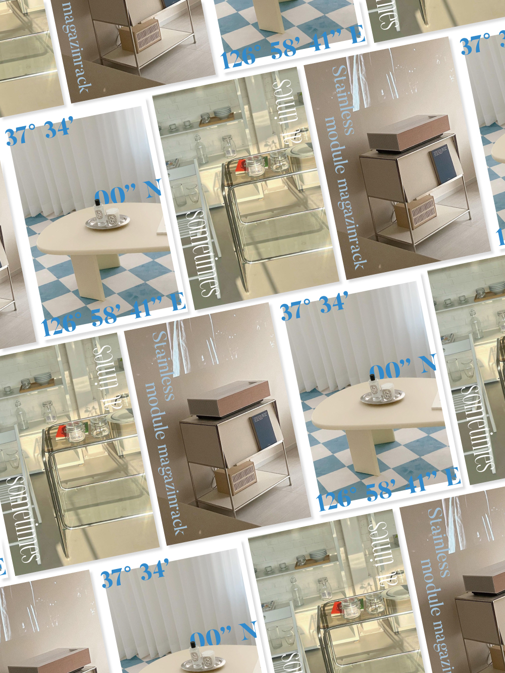 Furniture postcard (가구 엽서 3ea)