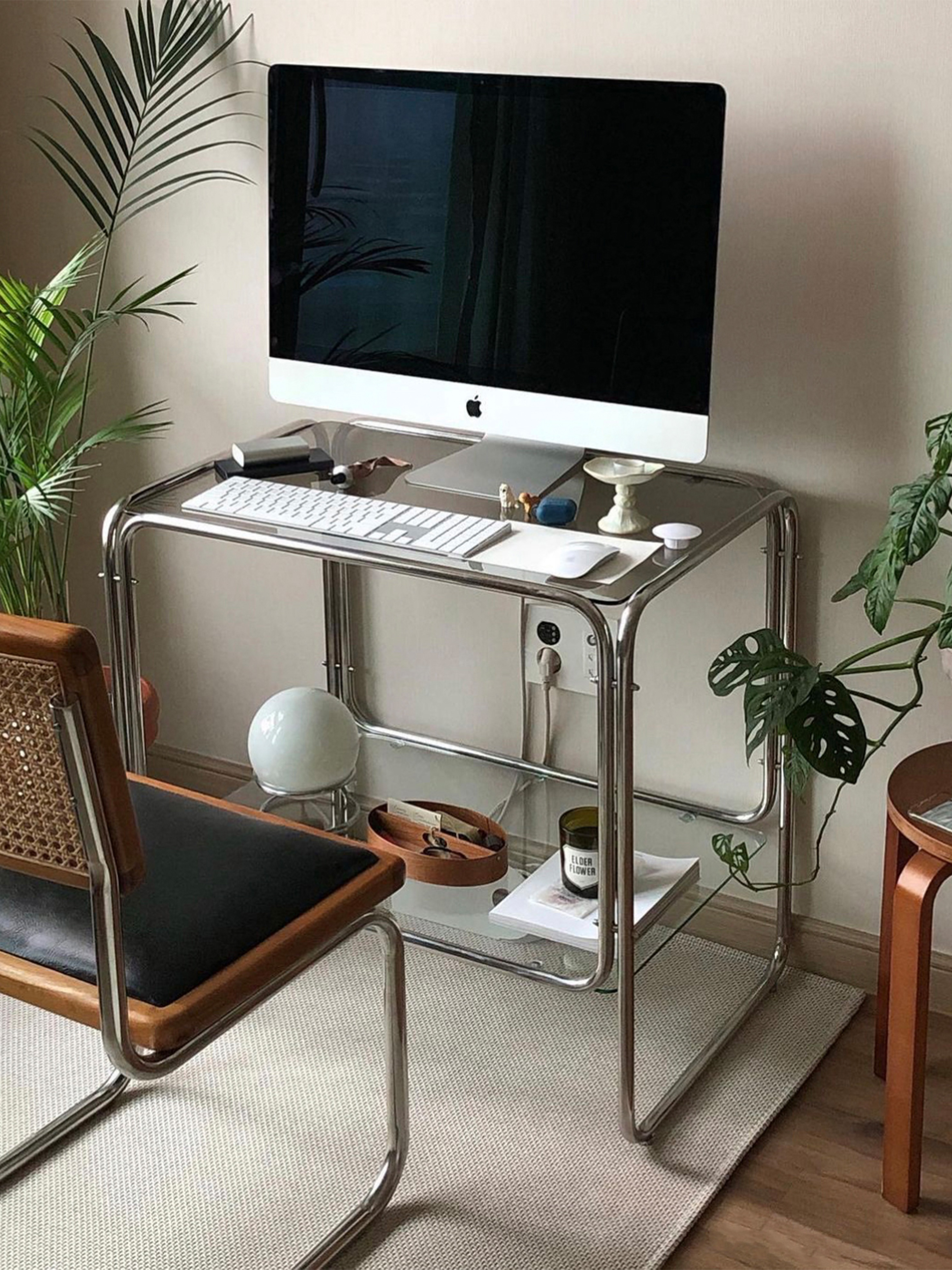 Stainless 2-tier table (스테인레스 2단 테이블)