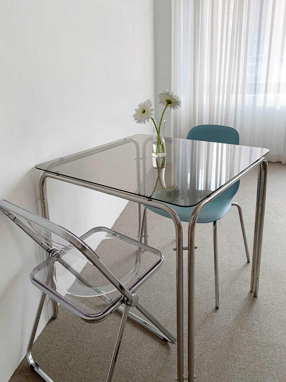 Stainless square table (스테인레스 사각 테이블)