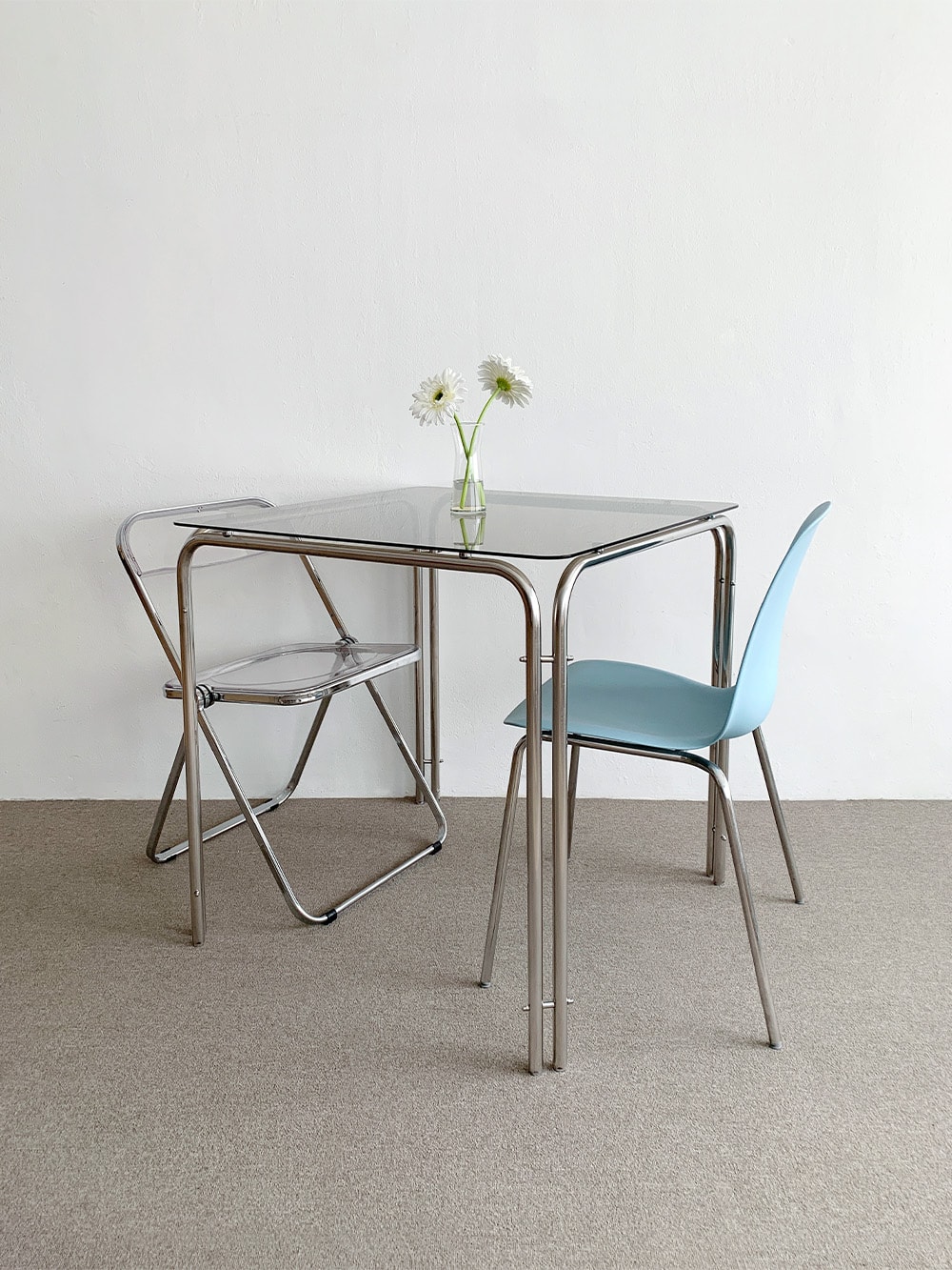 Stainless square table (스테인레스 사각 테이블)
