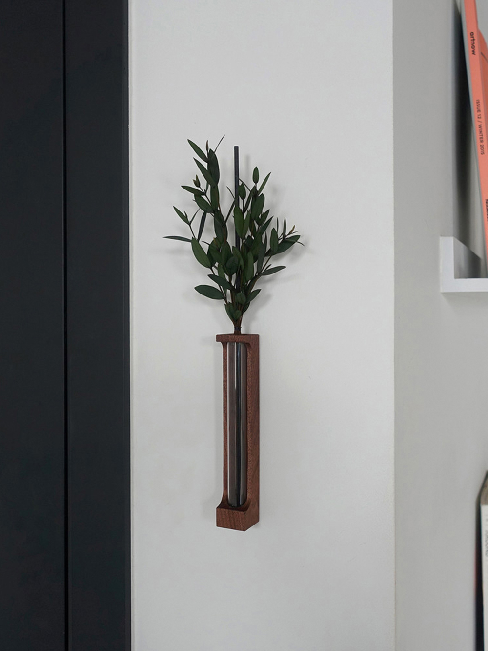 Wall hanging wood diffuser_eucalyptus (인테리어 벽걸이 원목 케이스 디퓨저_유칼립투스)