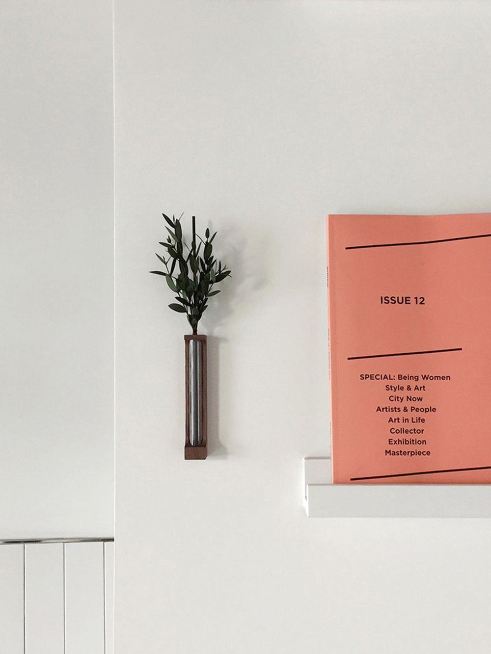 Wall hanging wood diffuser_eucalyptus (인테리어 벽걸이 원목 케이스 디퓨저_유칼립투스)
