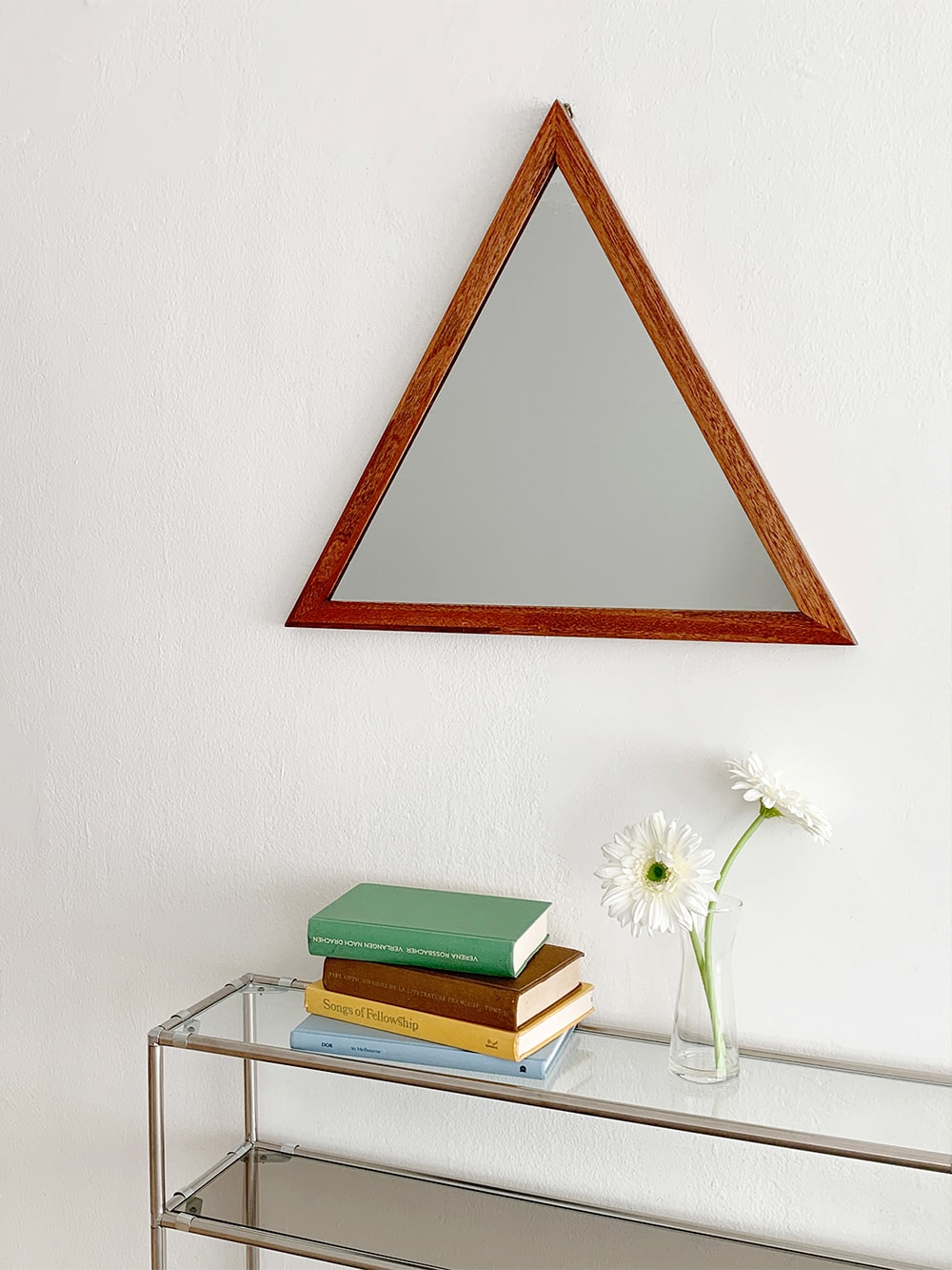 Triangle mirror (원목 삼각거울)
