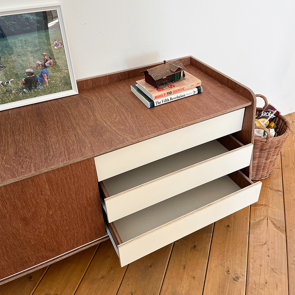 [리퍼] Tan wide cabinet (탄 와이드 캐비넷)