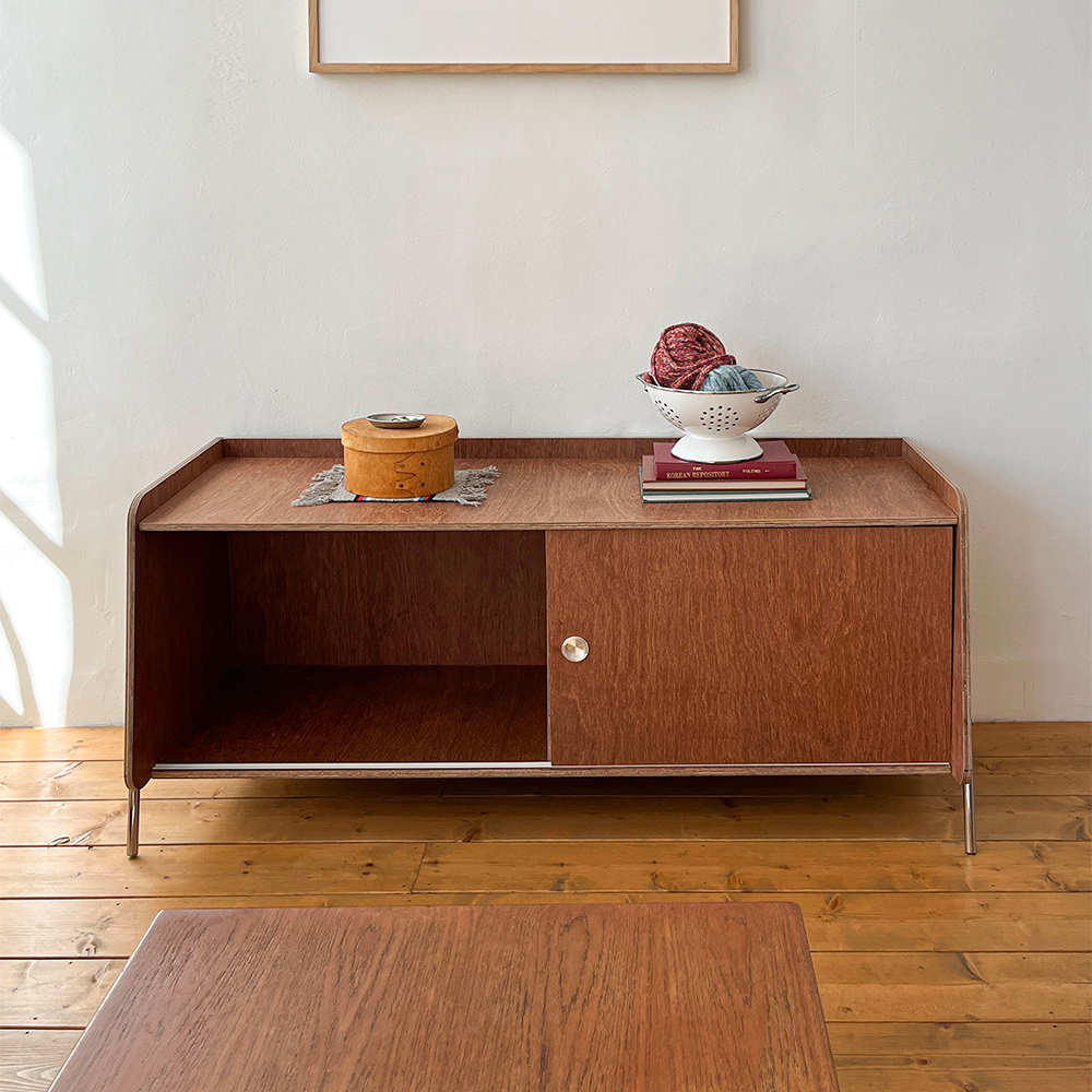 [리퍼] Tan wide cabinet (탄 와이드 캐비넷)