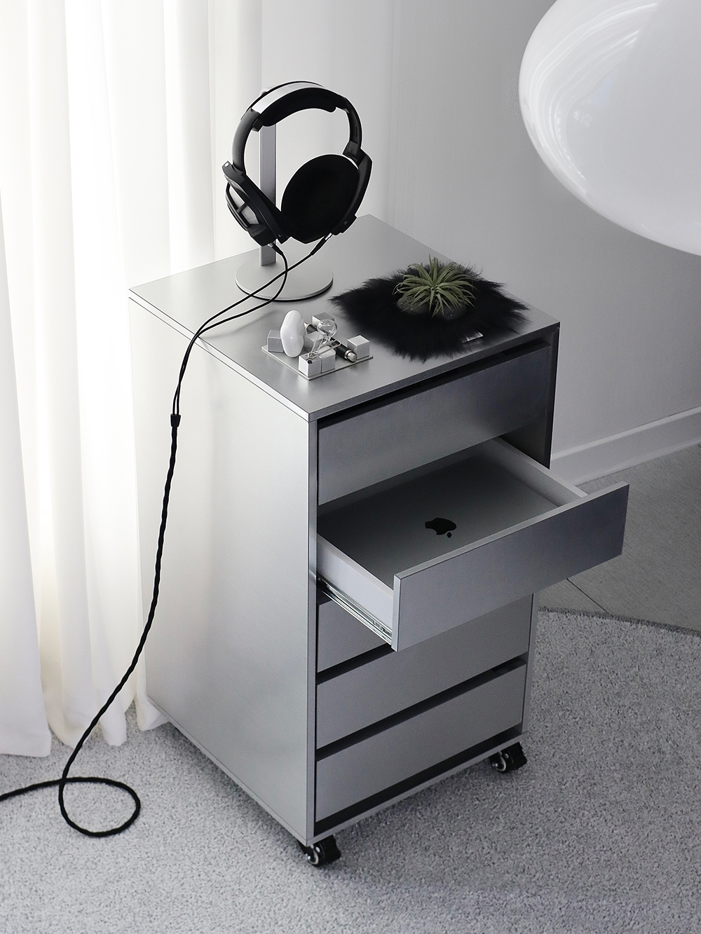 Arctic drawer trolley (아틱 서랍 트롤리)