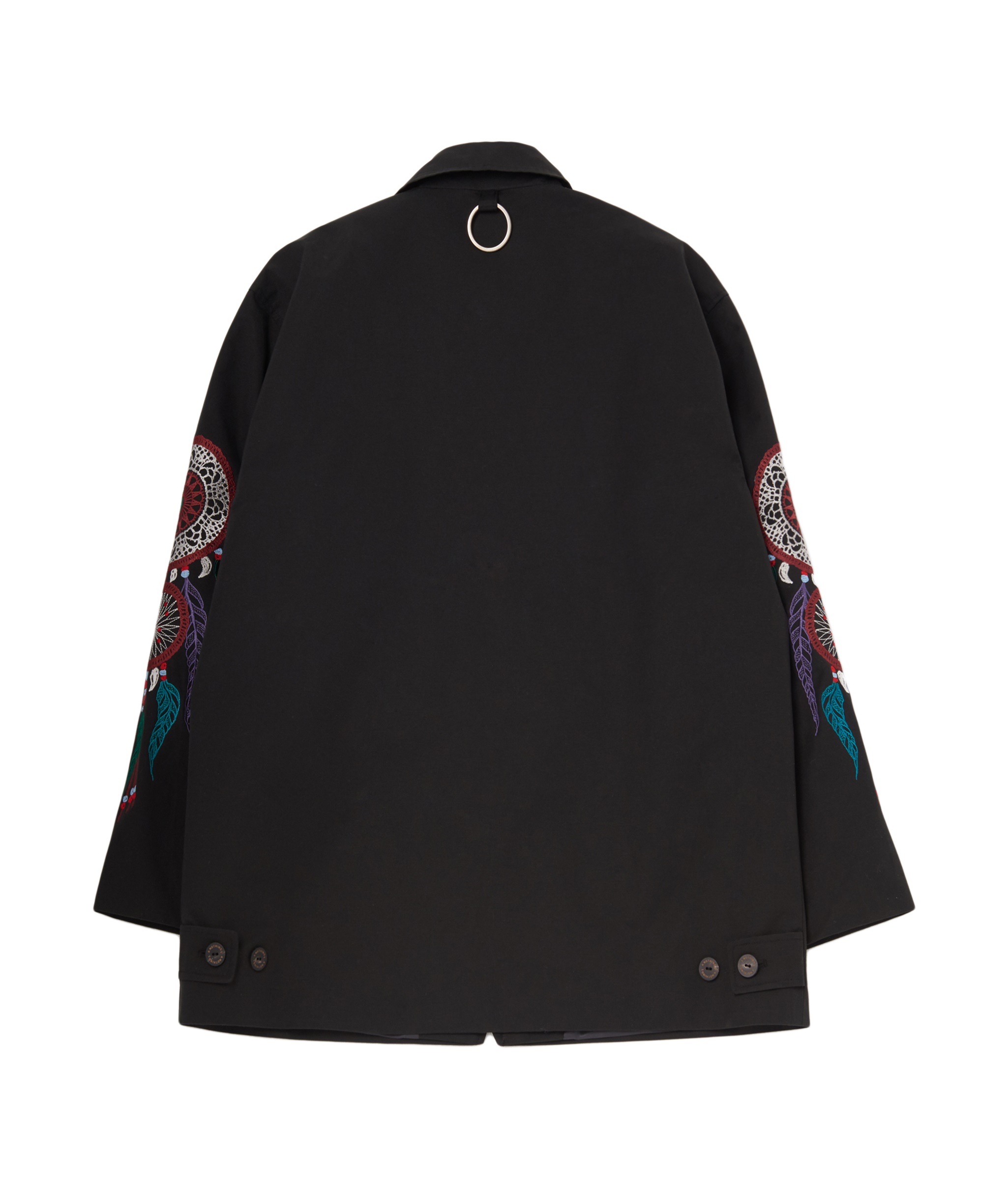DREAMCATCHER VINTAGE TRUCKER JACKET (Black)