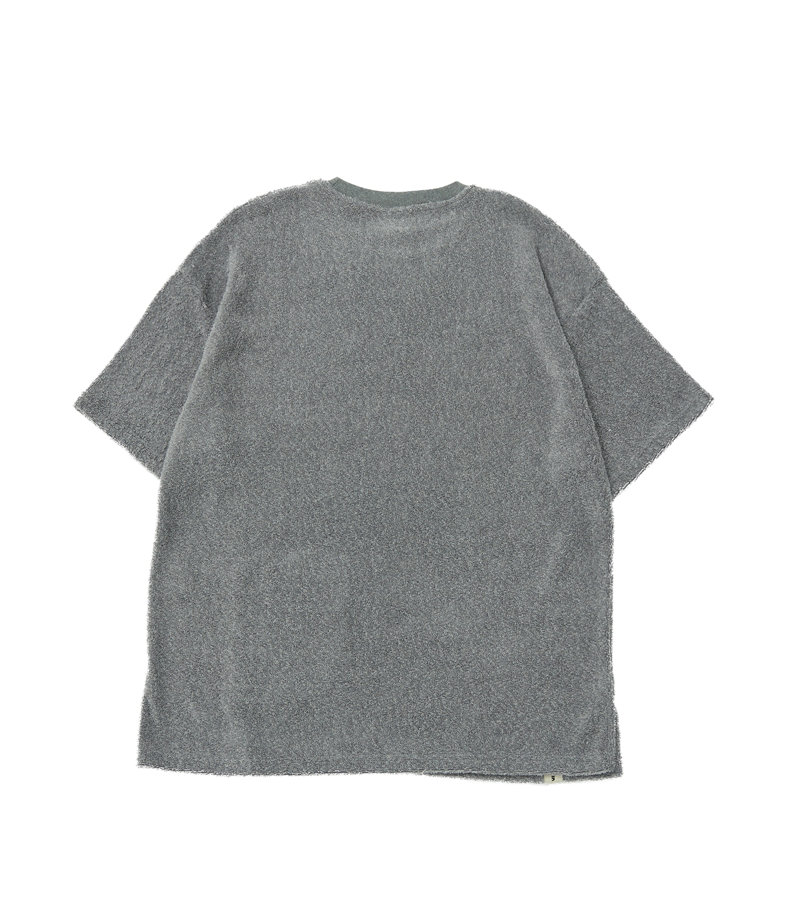 SOFT TOWEL POCKET 1/2 TEE (Gray)