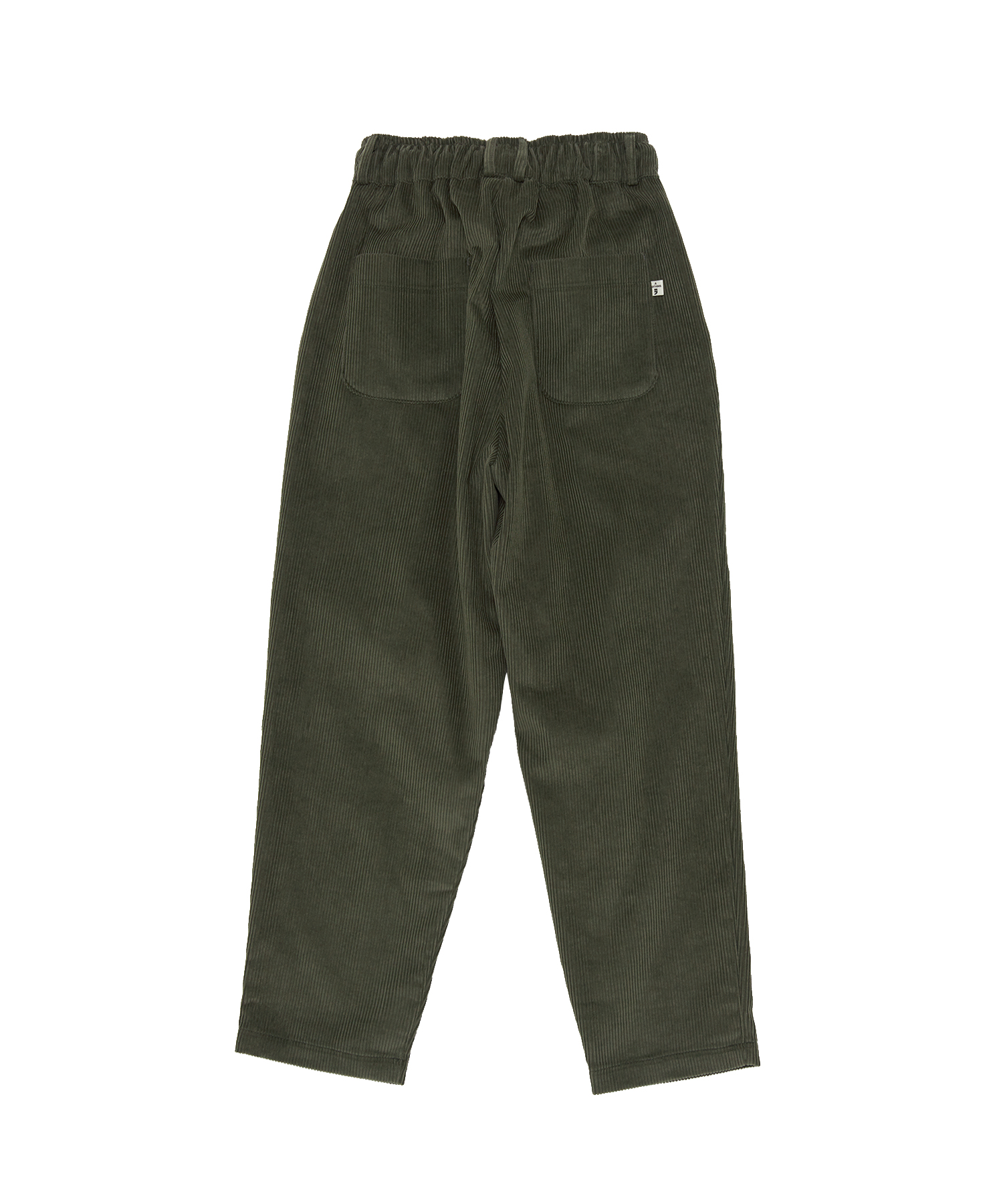 CORDUROY VINTAGE BALLOON-FIT PANTS (Khaki)
