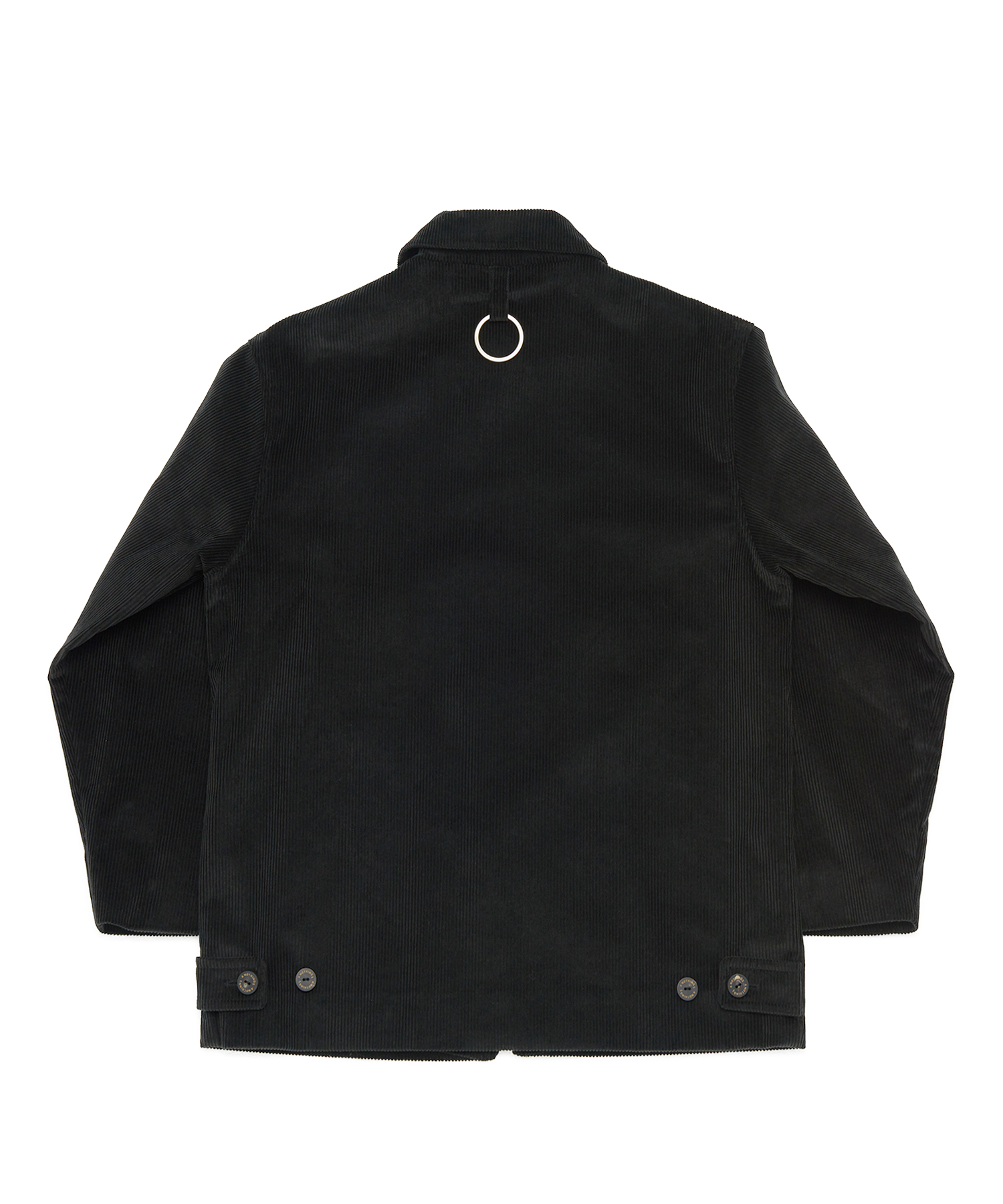 CORDUROY VINTAGE TRUCKER JACKET (Black)