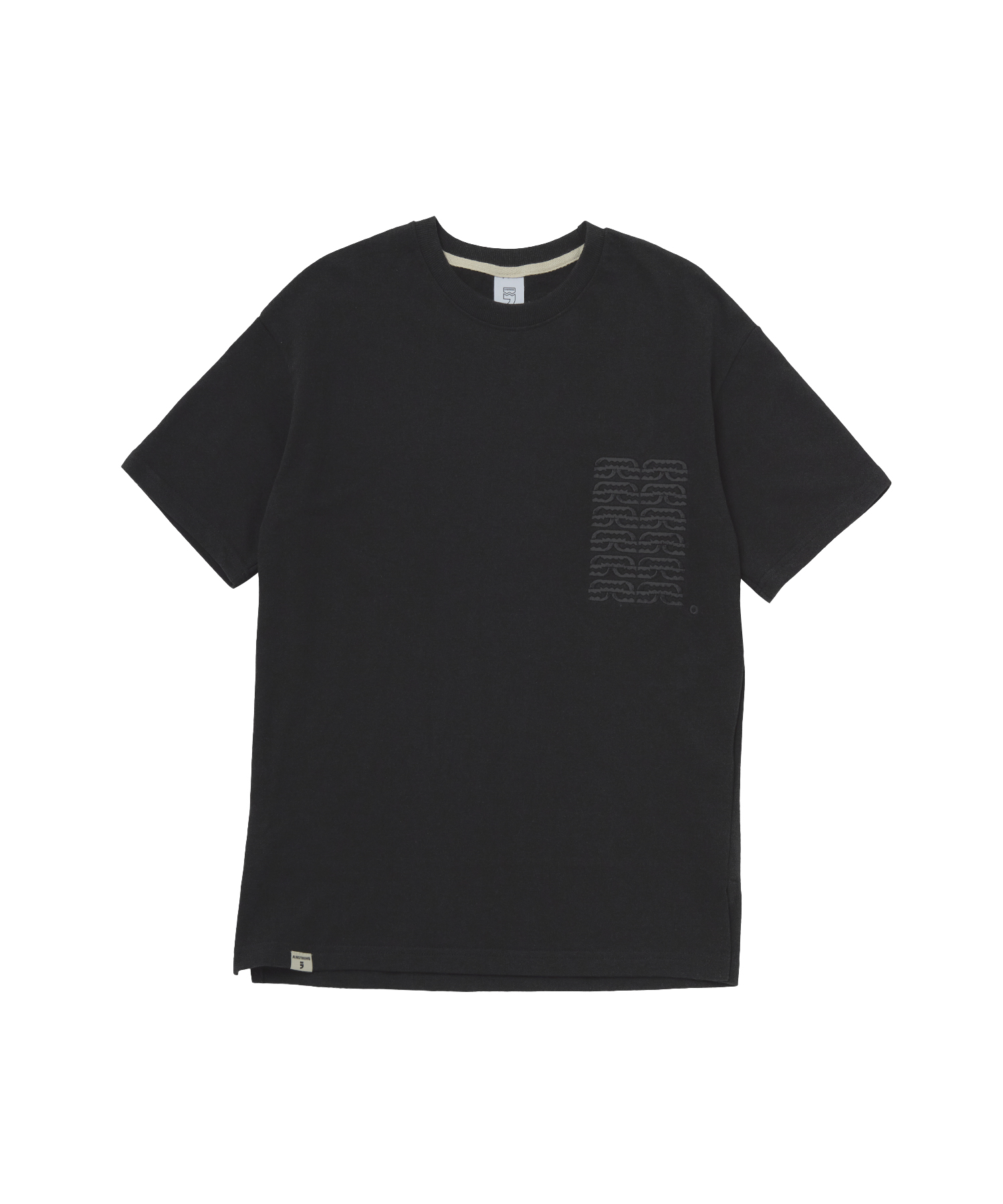 ALIENS VINTAGE WASHED 1/2 TEE (Black)
