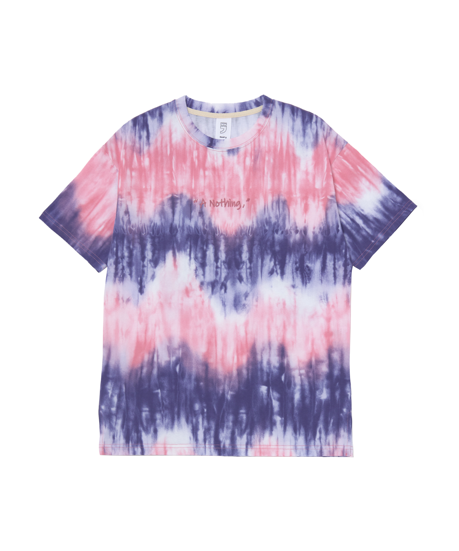 TIE-DYE R.M. DROP-SHOULDER 1/2 TEE (Pink)