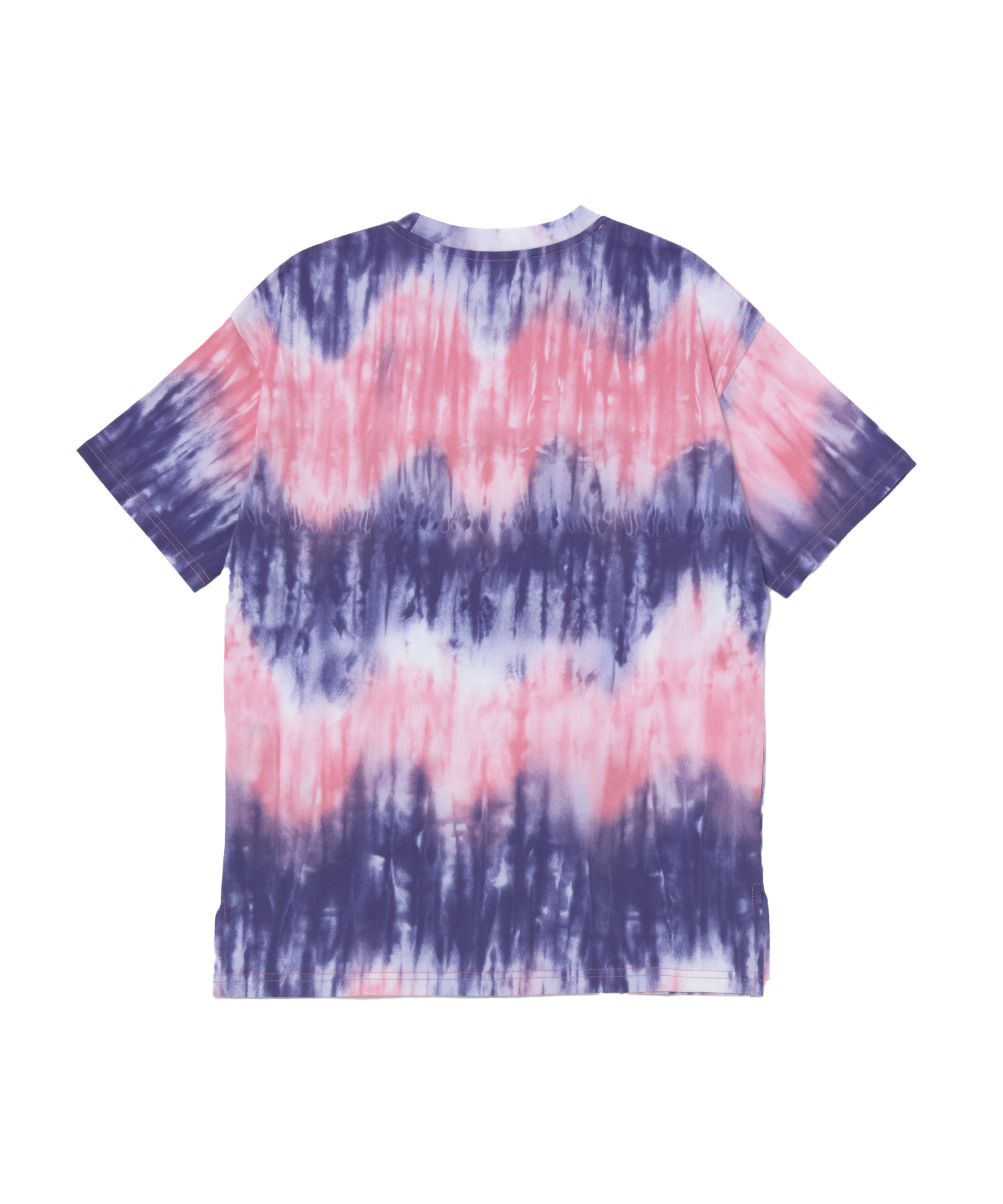 TIE-DYE R.M. DROP-SHOULDER 1/2 TEE (Pink)