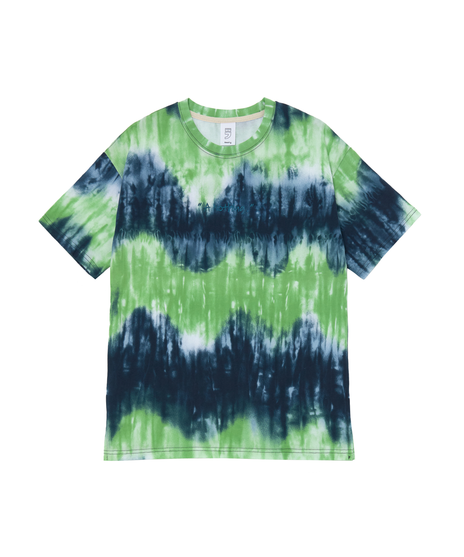 TIE-DYE R.M. DROP-SHOULDER 1/2 TEE (Blue)