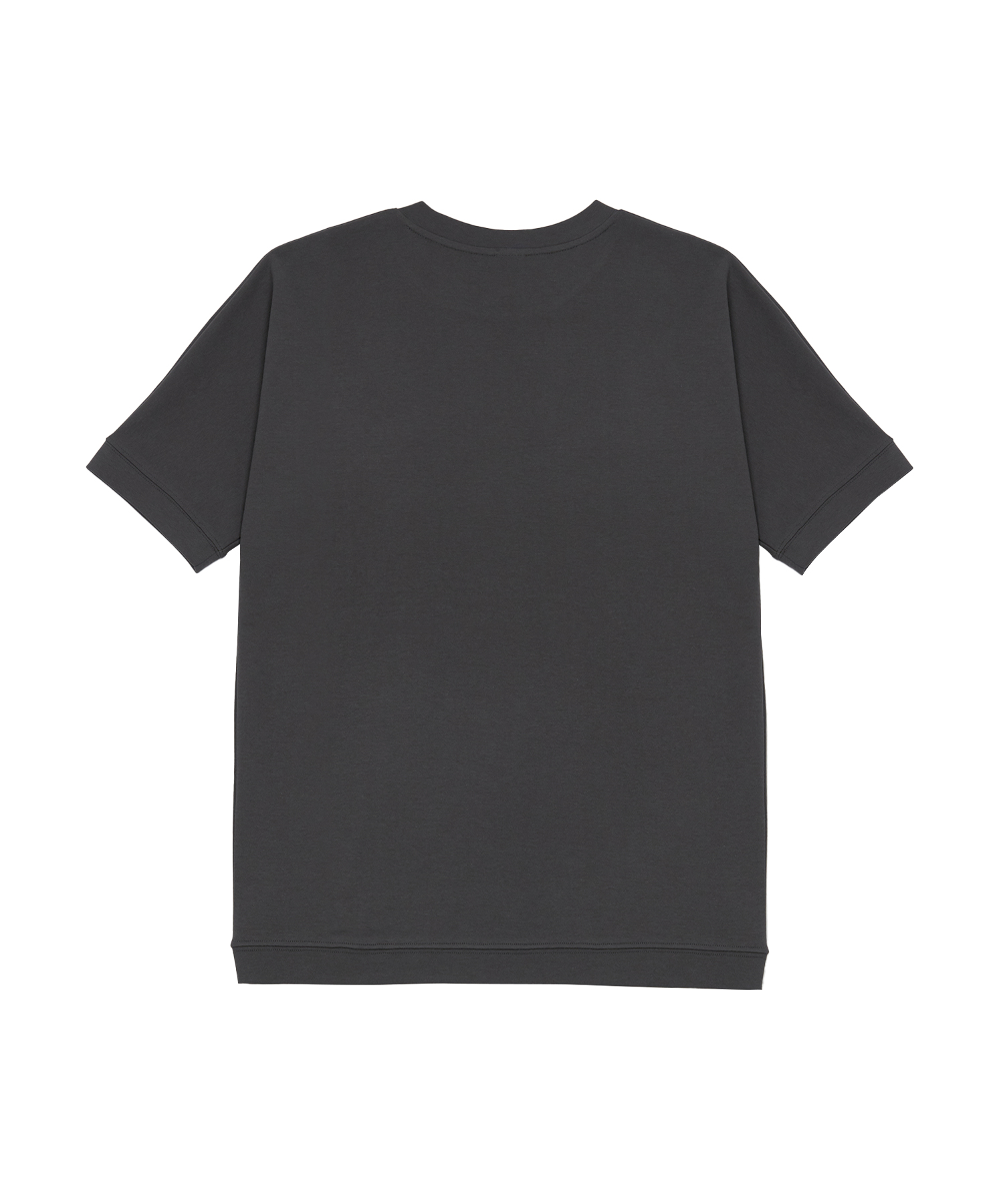 ALIENS CROSS-NECK 1/2 MTM TEE (Charcoal)
