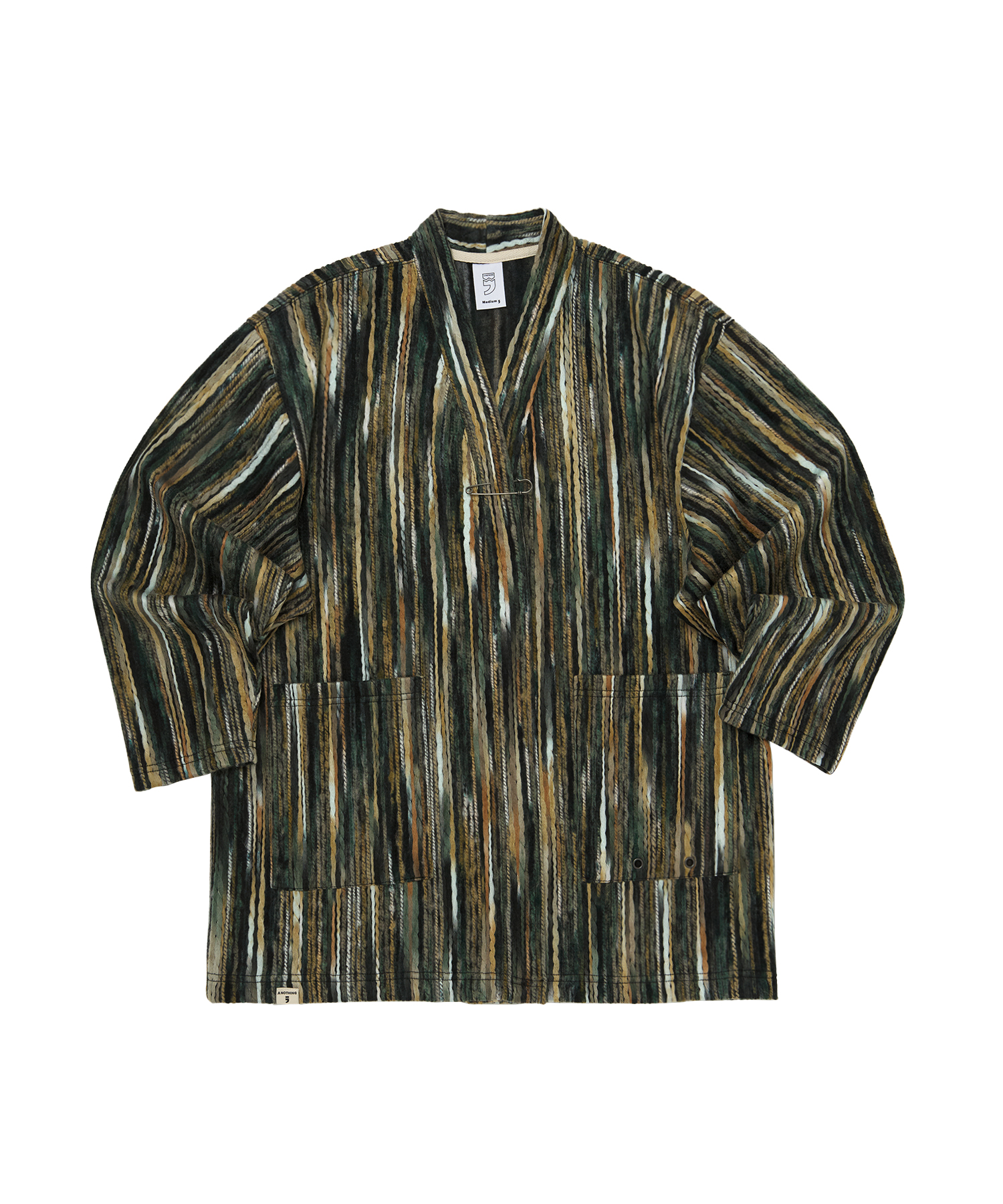 PIN. BOHEMIAN HERITAGE CARDIGAN (Khaki)