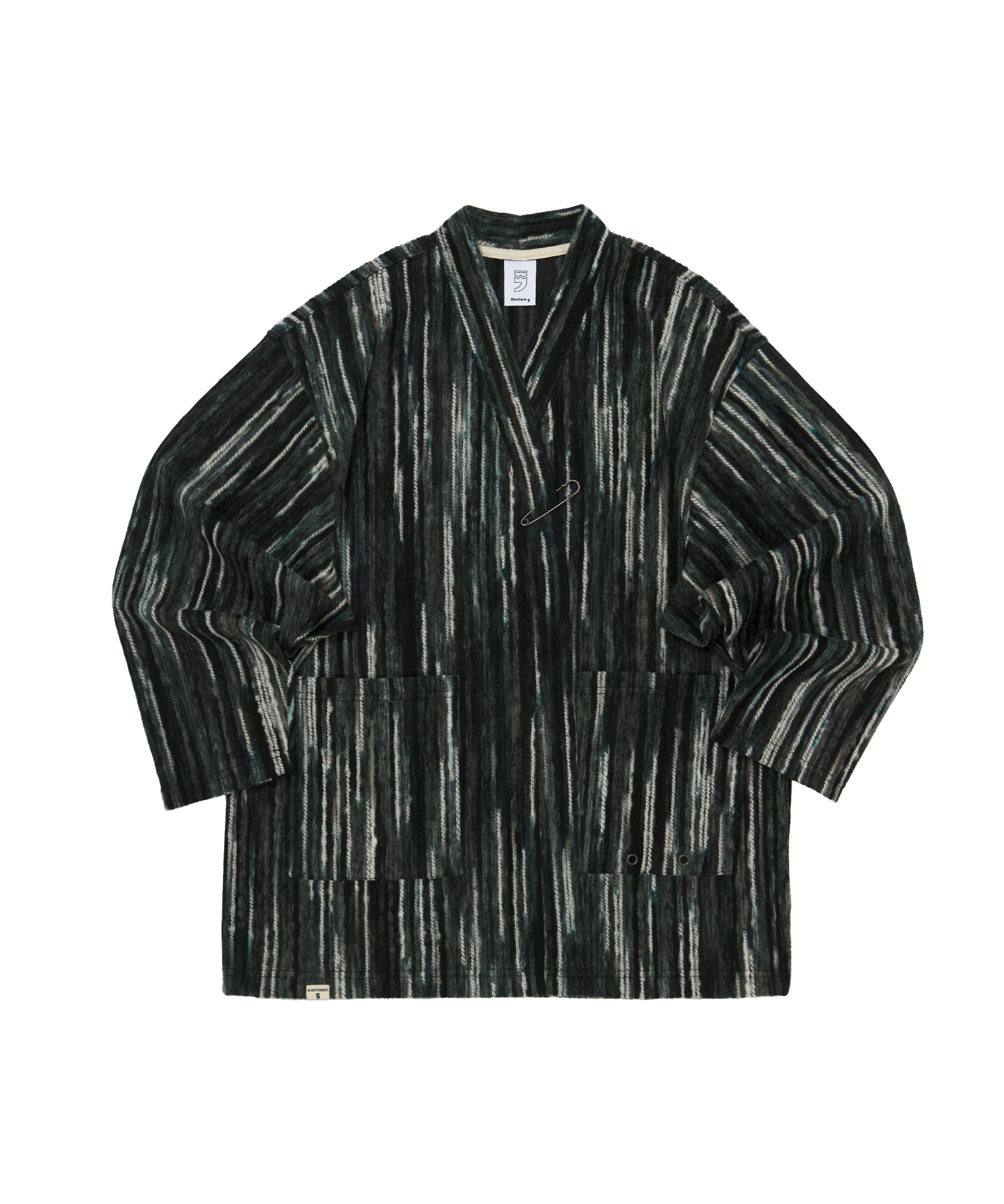 PIN. BOHEMIAN HERITAGE CARDIGAN (Black)