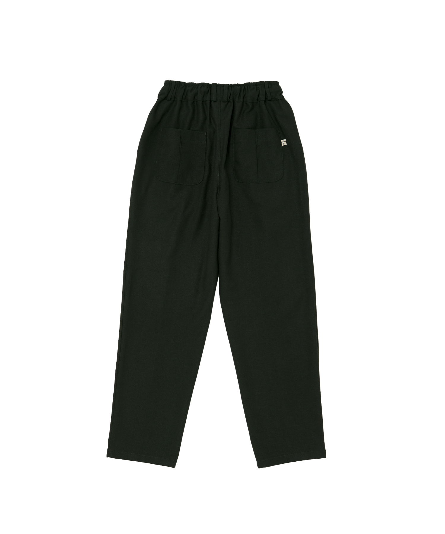 80' PIN-TUCK LOOSE-FIT PANTS (Khaki)