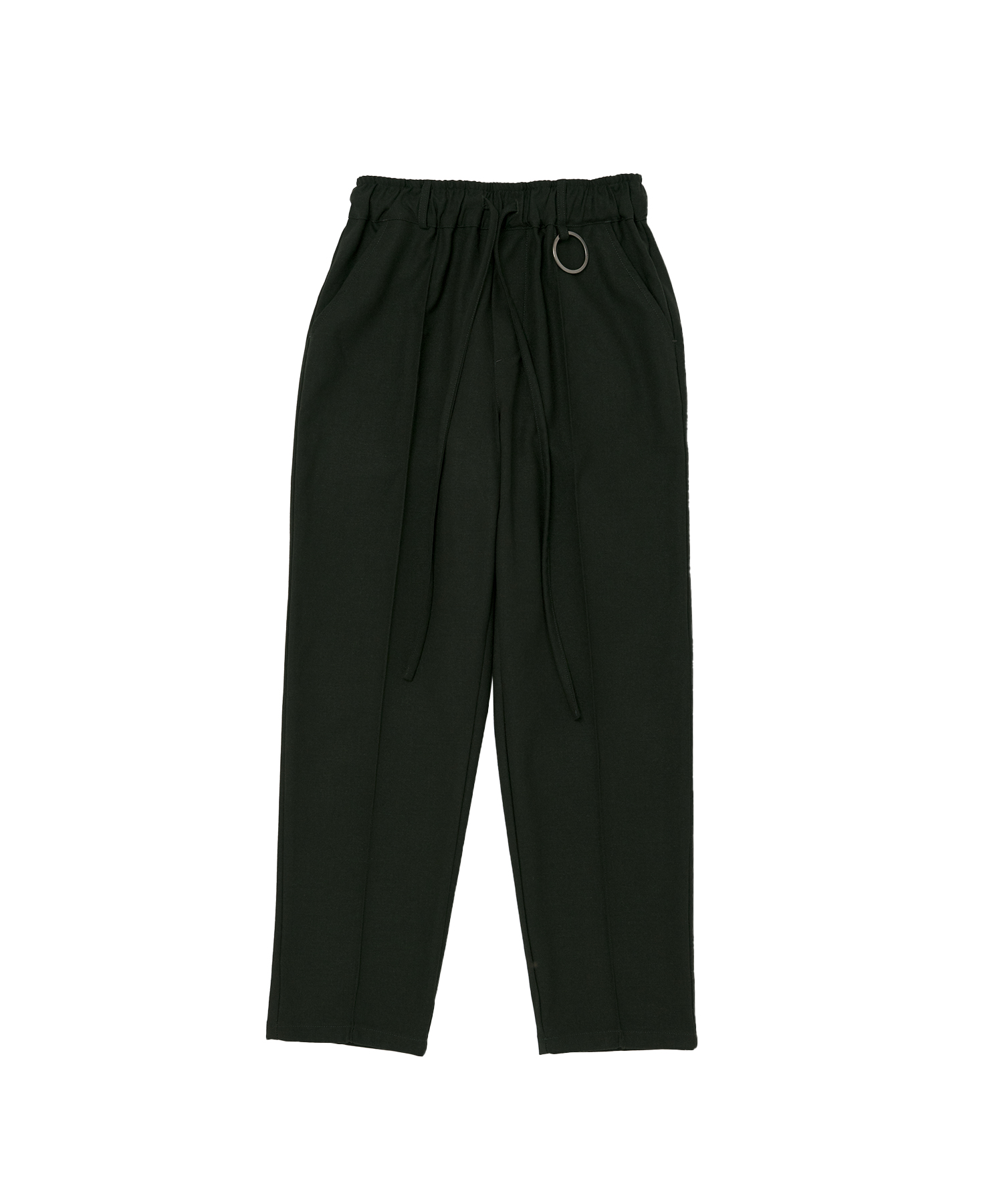 80' PIN-TUCK LOOSE-FIT PANTS (Khaki)