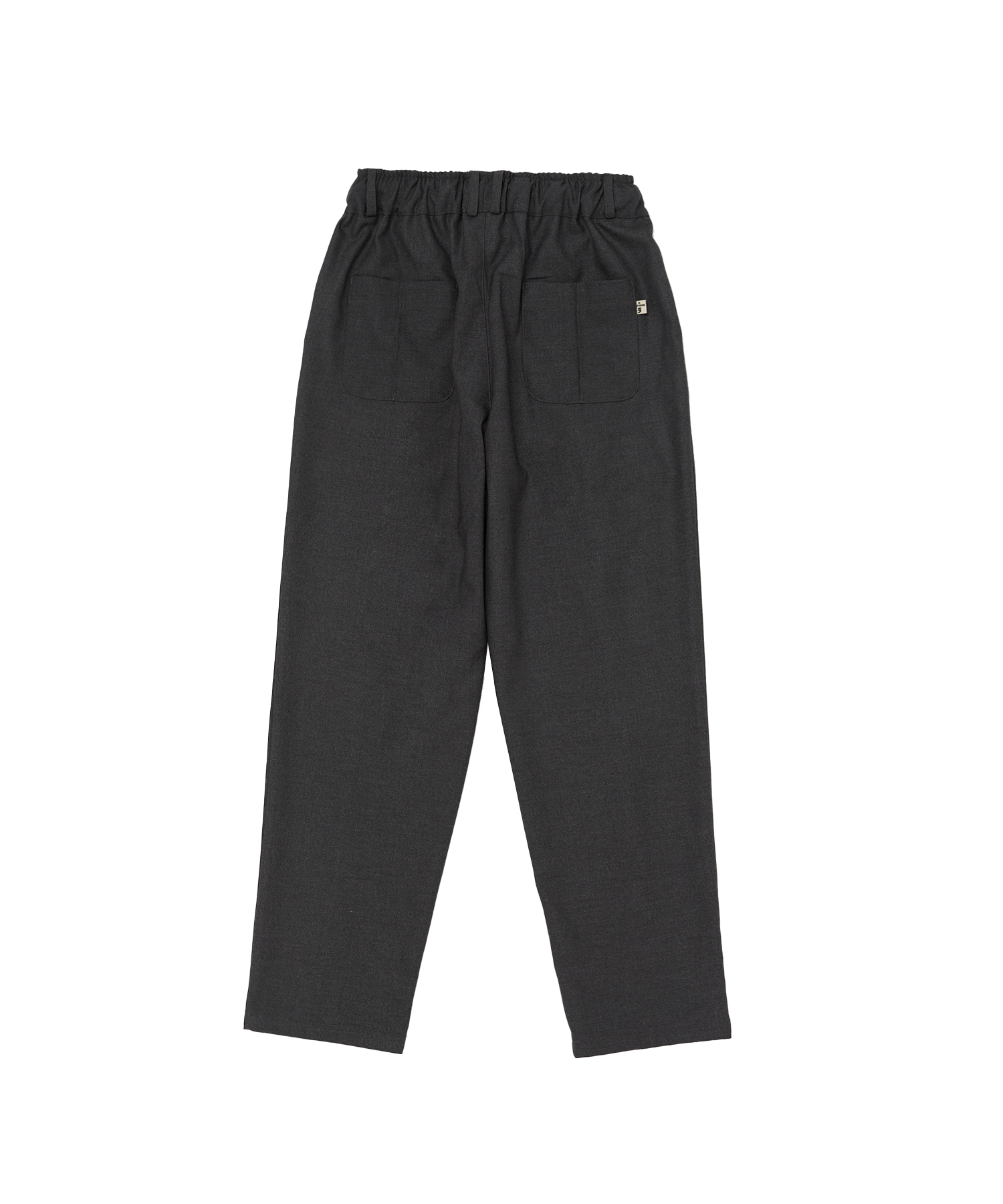 80' PIN-TUCK LOOSE-FIT PANTS (Gray)