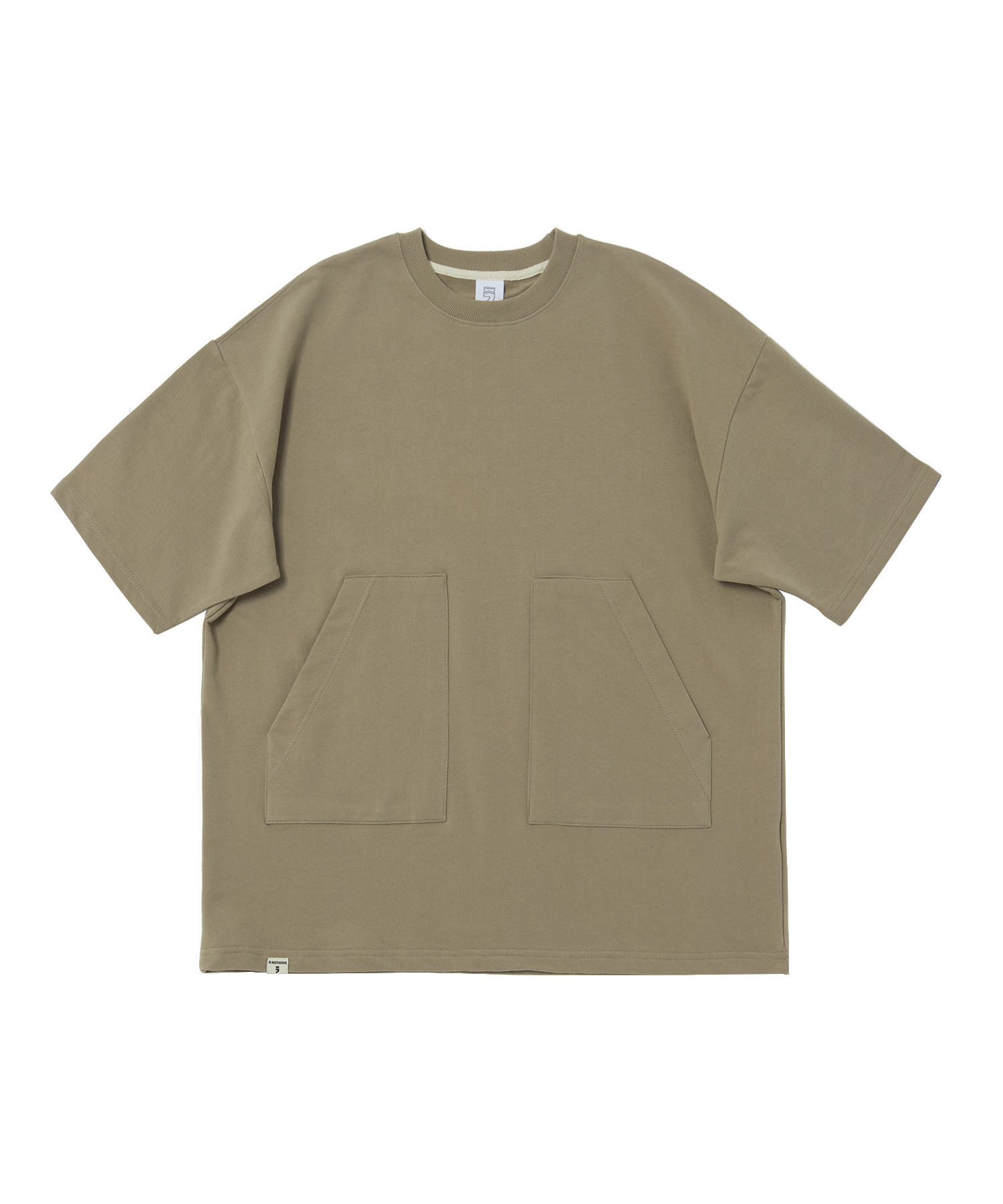 TWO-POCKET BOX 1/2 TEE (Beige)