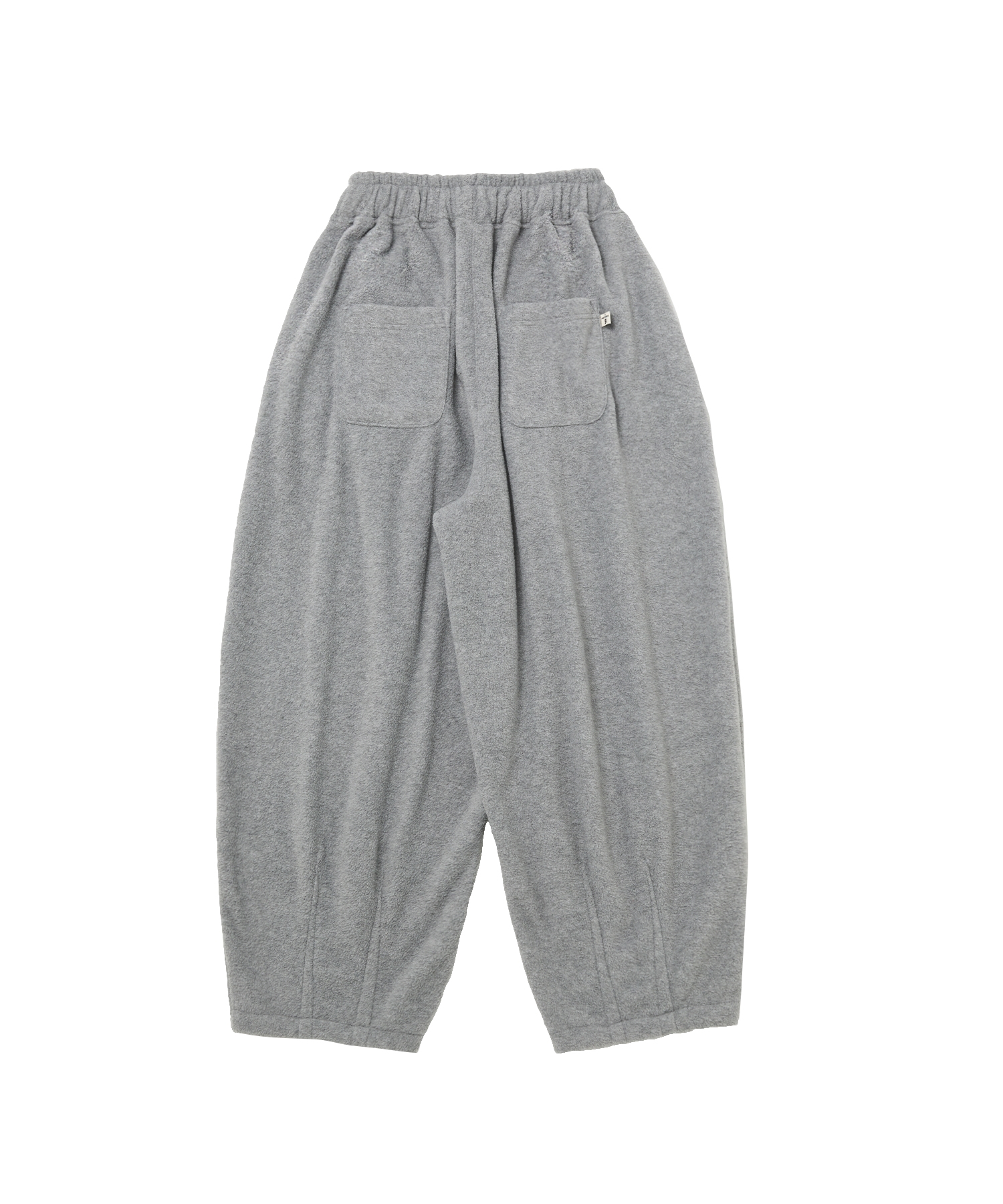 WARM-FLEECE BALLOON PANTS (Gray)