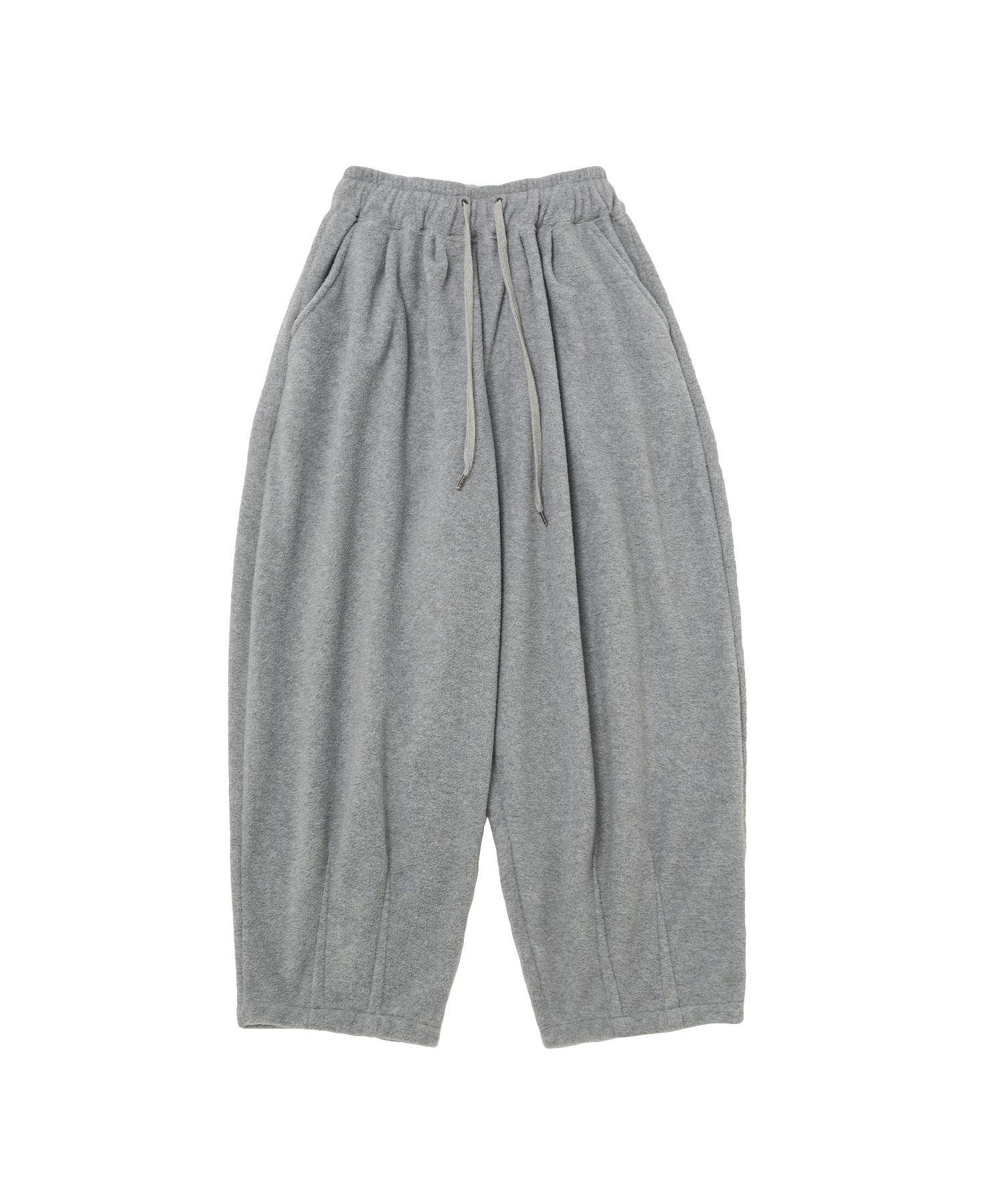 WARM-FLEECE BALLOON PANTS (Gray)