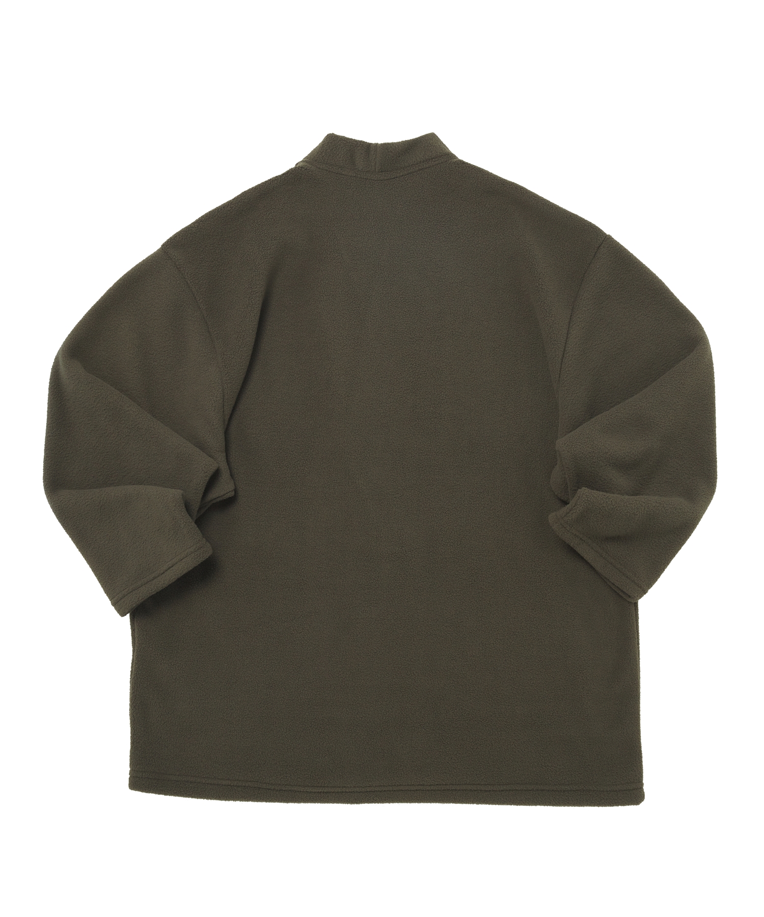 WARM-FLEECE HERITAGE CARDIGAN (Khaki)