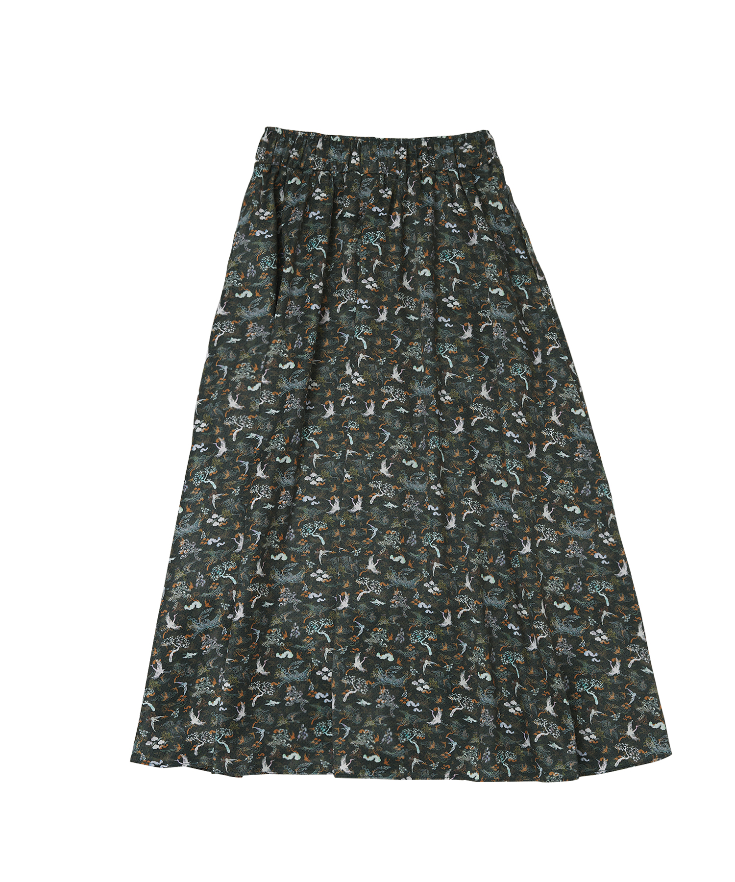 NACRE K-ART LONG-SKIRT (Khaki)