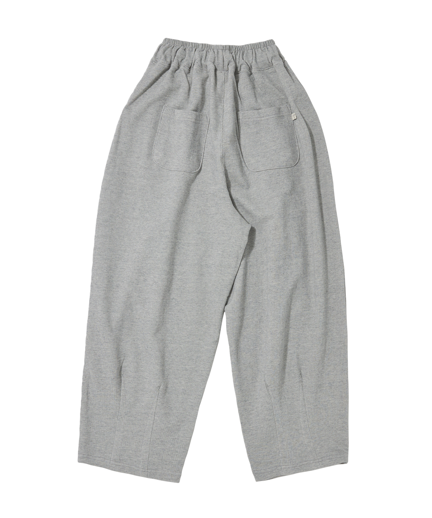 PIN-KNIT BALLOON PANTS (Gray)