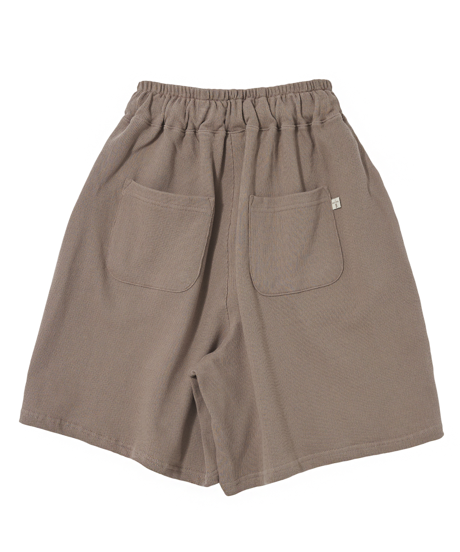PIN-KNIT WIDE 1/2 PANTS (Beige)