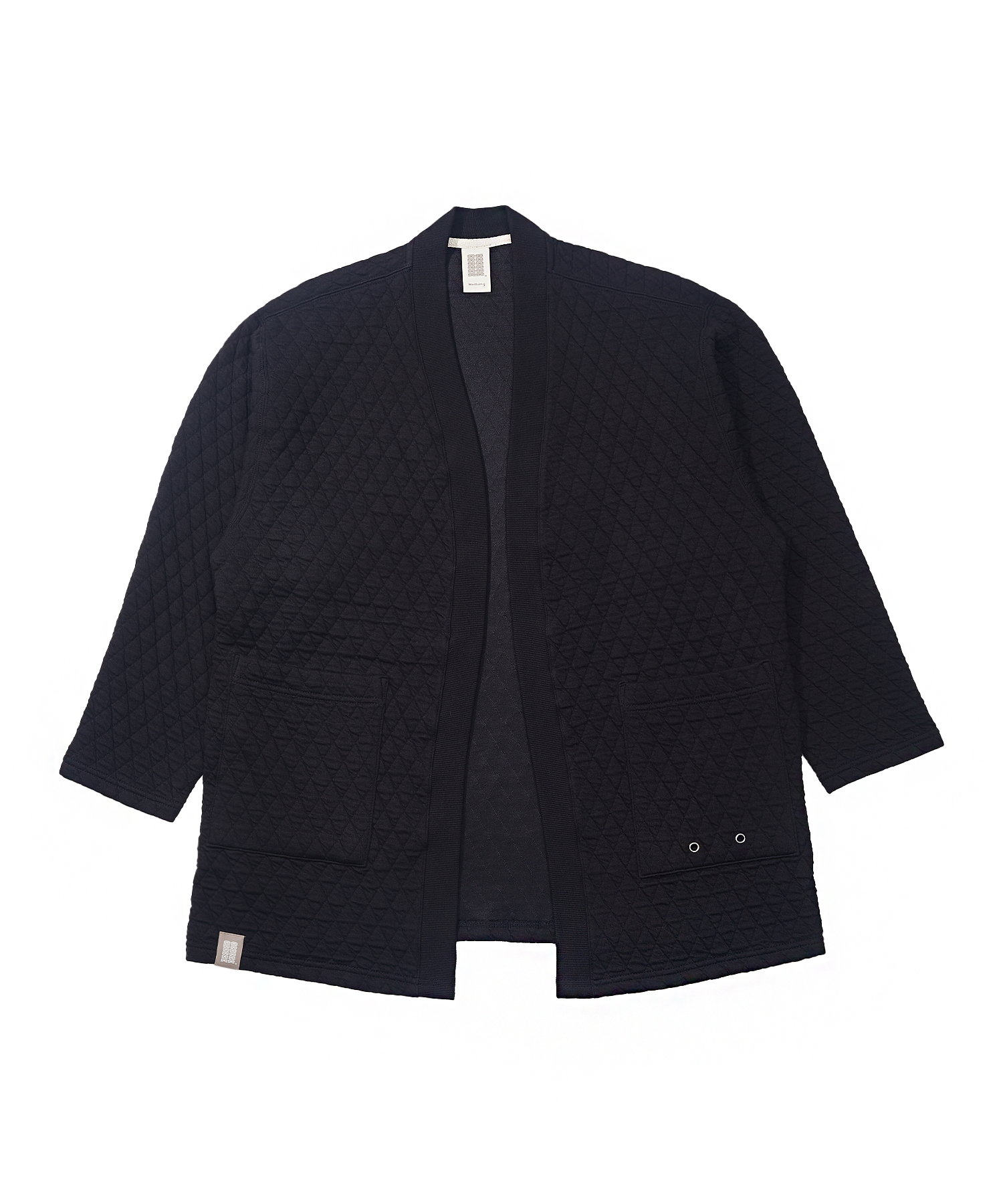 VINTAGE DIA-QUILTING HERITAGE CARDIGAN (Black)